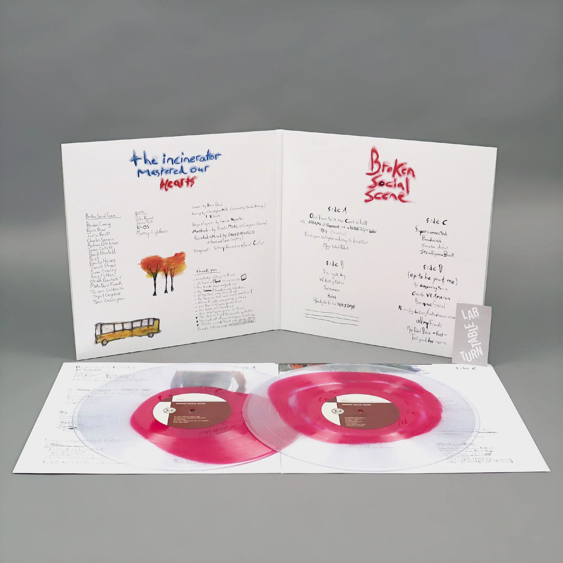 Broken Social Scene: Broken Social Scene (Colored Vinyl) Vinyl 2LP - Turntable Lab Exclusive - LIMIT 1 PER CUSTOMER - Image 2