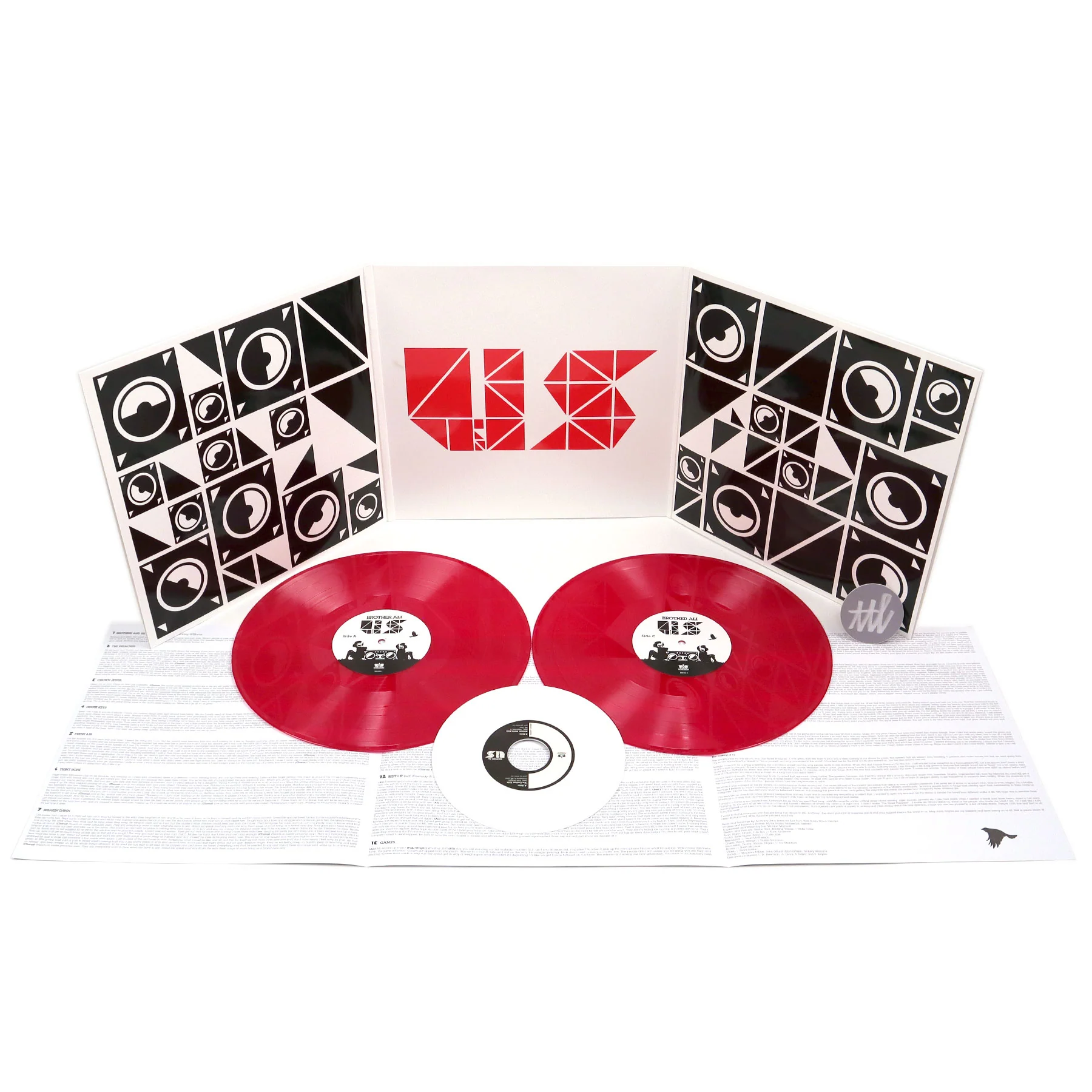 Brother Ali: Us (Colored Vinyl) Vinyl 2LP+7" - Image 2