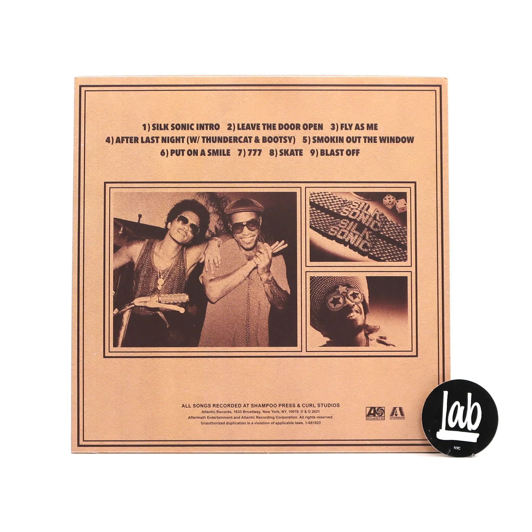 Bruno Mars & Anderson .Paak: An Evening With Silk Sonic Vinyl LP - Image 3