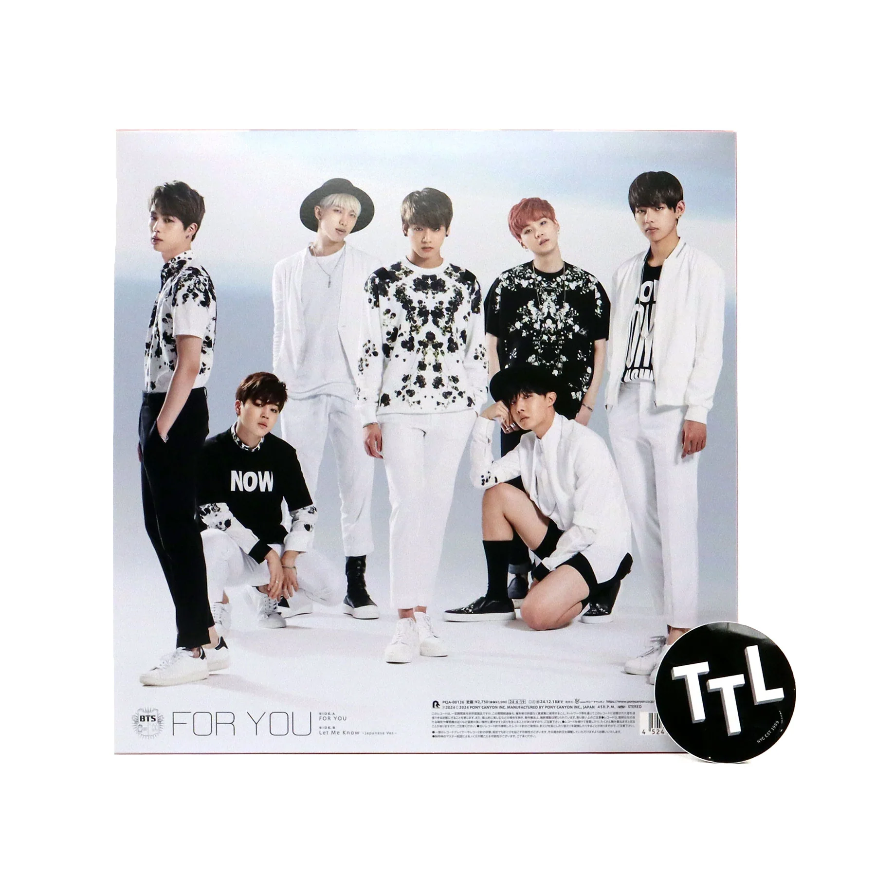 BTS: For You / Let Me Know (Colored Vinyl) Vinyl 12" - Image 3
