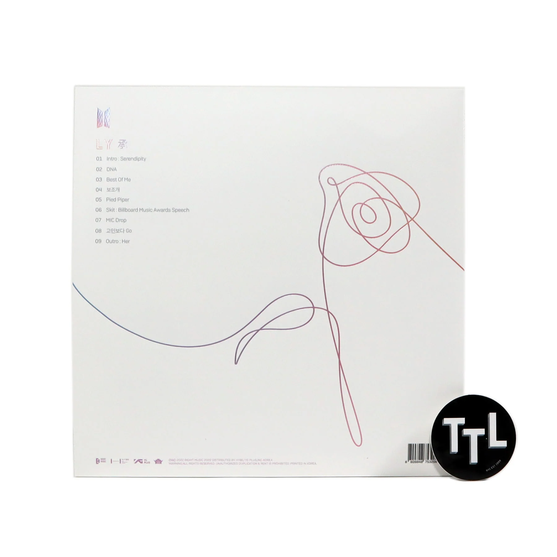 BTS: Love Yourself - Her Vinyl LP - Image 4