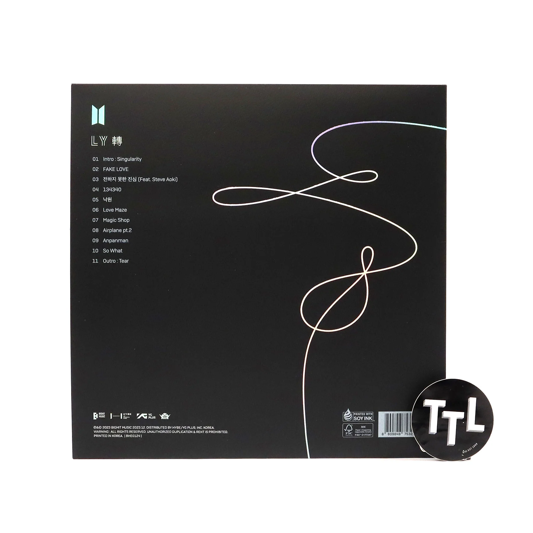 BTS: Love Yourself - Tear (Colored Vinyl) Vinyl LP - Image 3