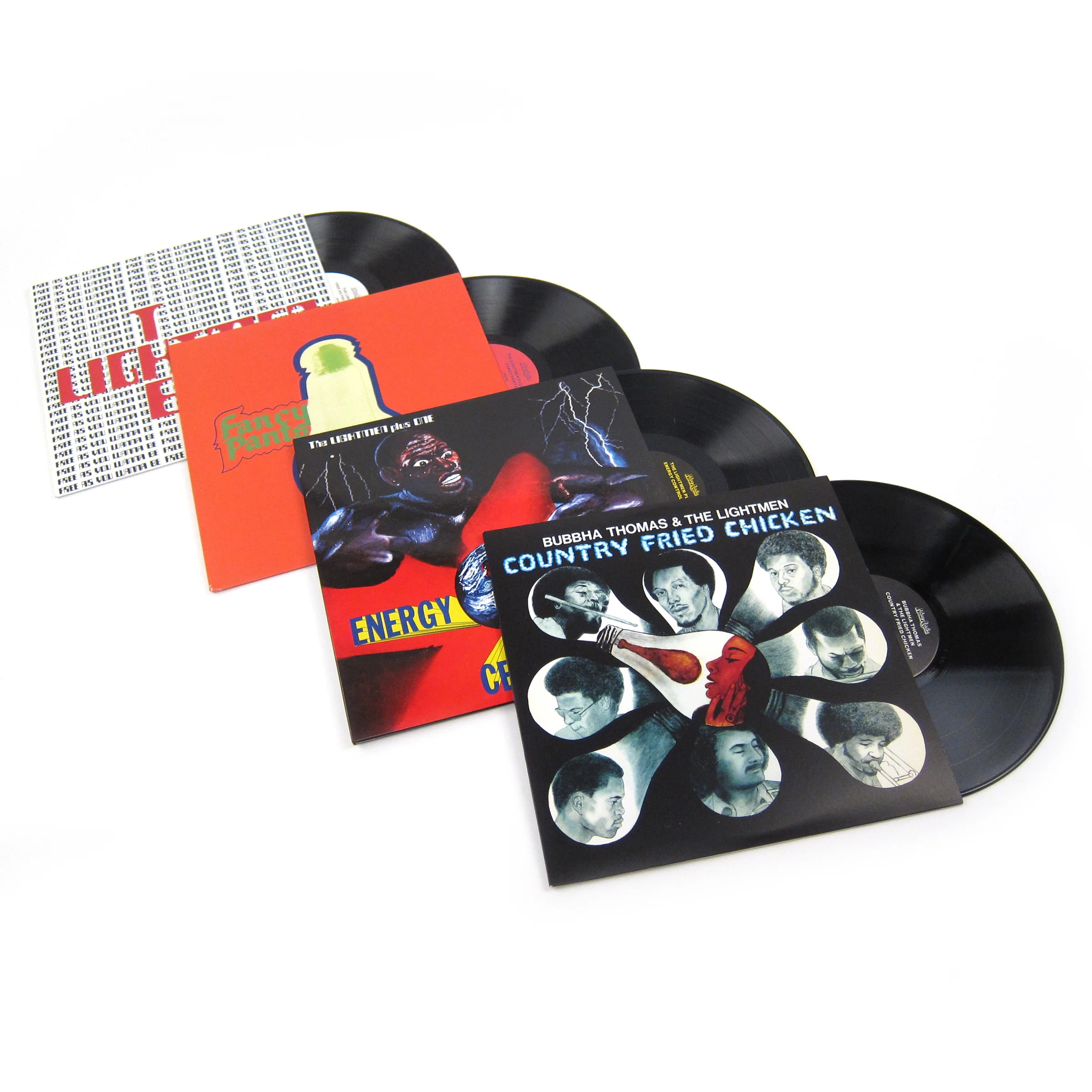Bubbha Thomas & The Lightmen: Creative Music - The Complete Works Vinyl 8LP Boxset - Image 2