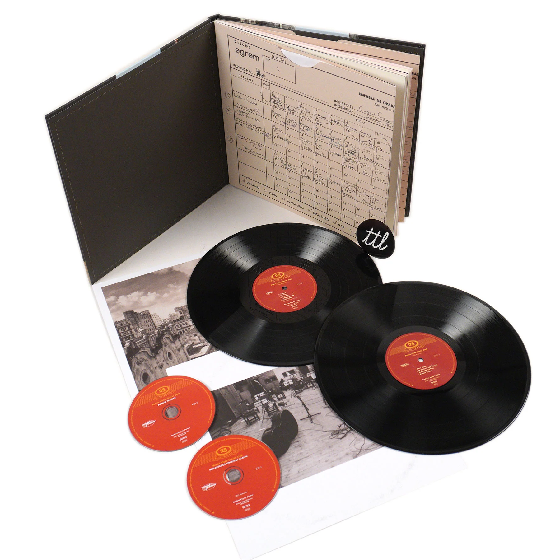 Buena Vista Social Club: Buena Vista Social Club - Deluxe Edition Vinyl 2LP+CD - Image 2