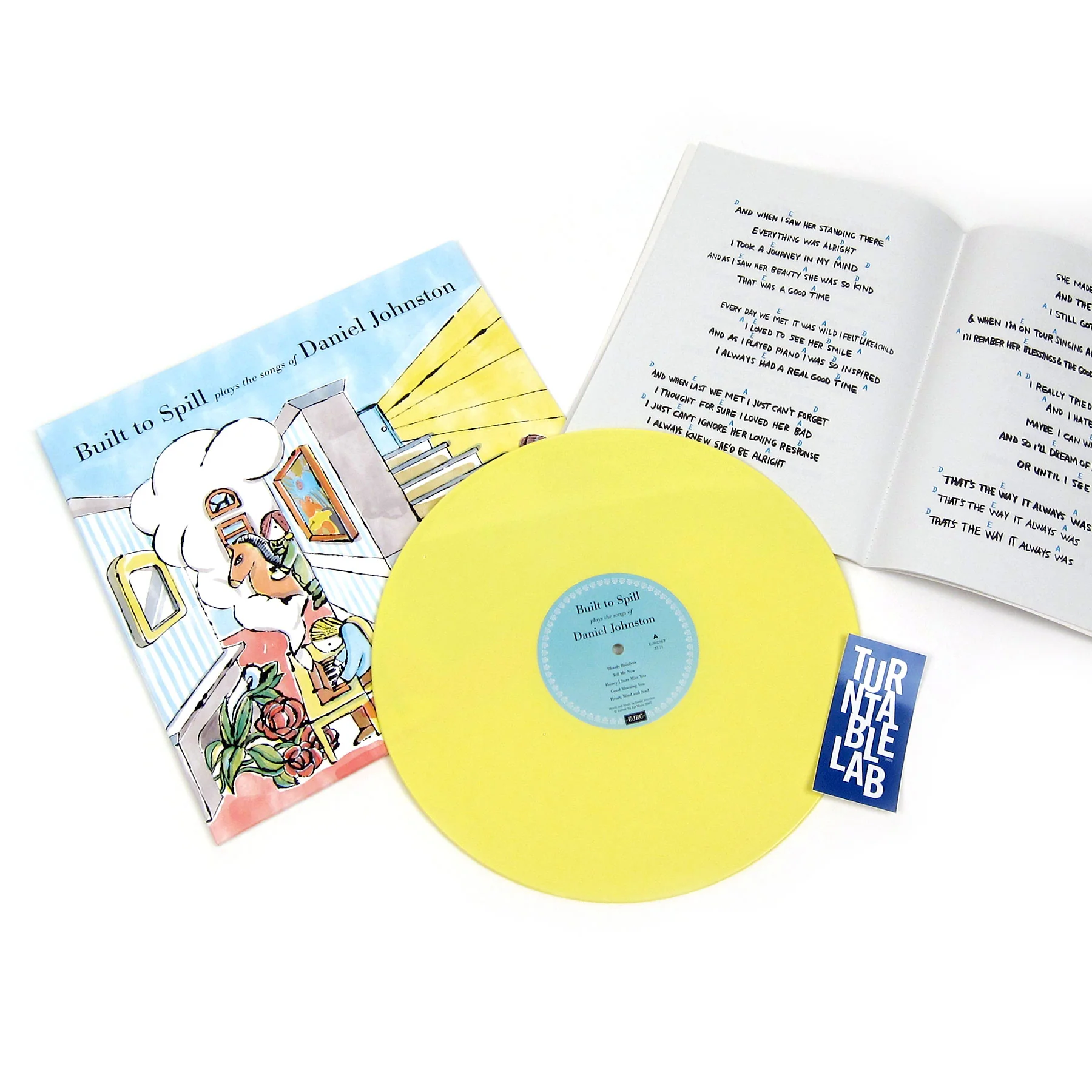 Built To Spill: Plays The Songs Of Daniel Johnston (Colored Vinyl) Vinyl LP+Book - Image 2
