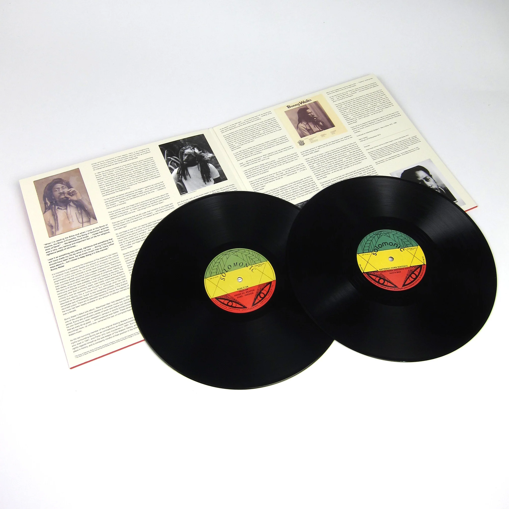 Bunny Wailer: Solomonic Singles 1 - Tread Along 1969-1976 Vinyl 2LP - Image 2