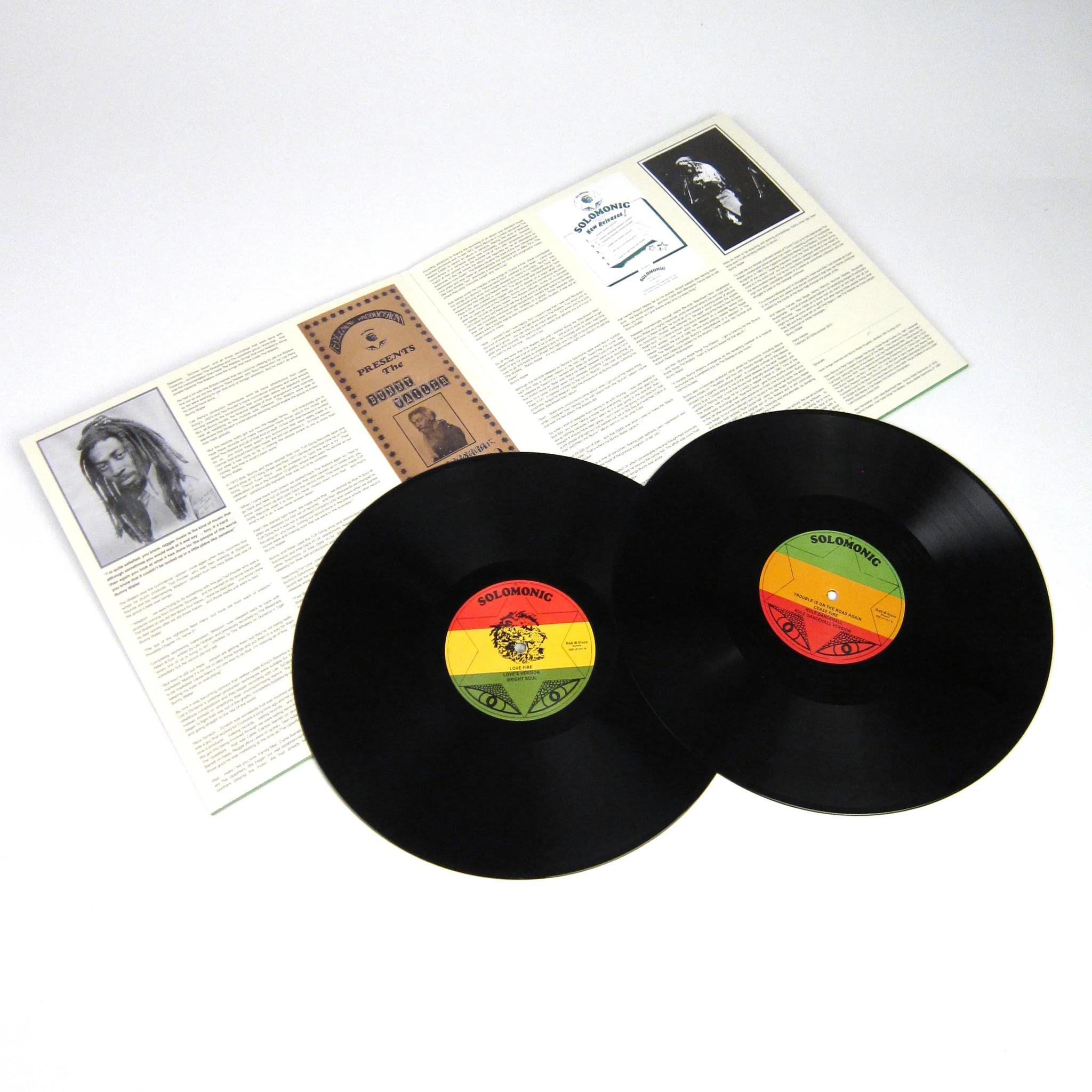 Bunny Wailer: Solomonic Singles 2 - Rise & Shine 1977-1986 Vinyl 2LP - Image 2
