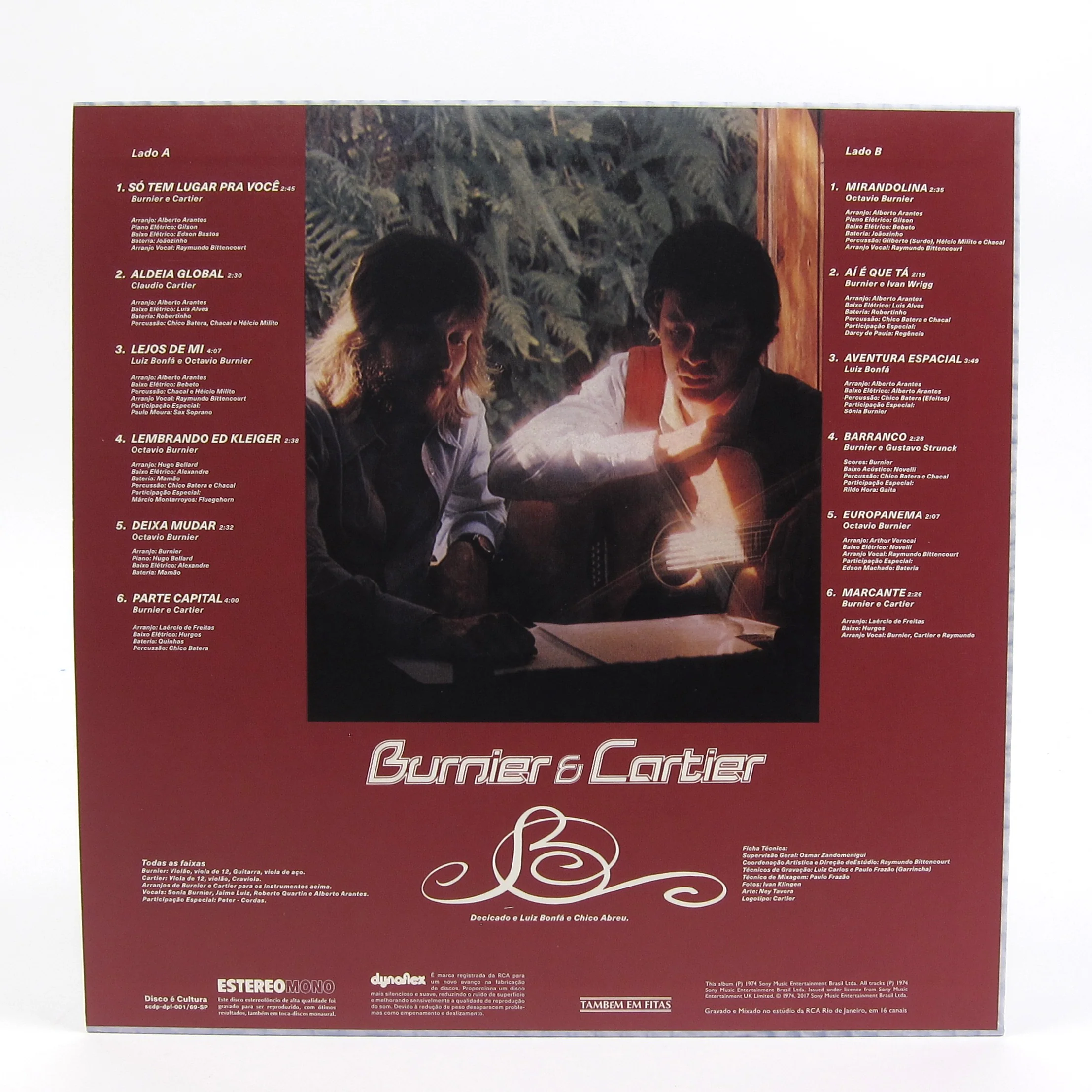 Burnier & Cartier: Burnier & Cartier Vinyl LP - Image 2