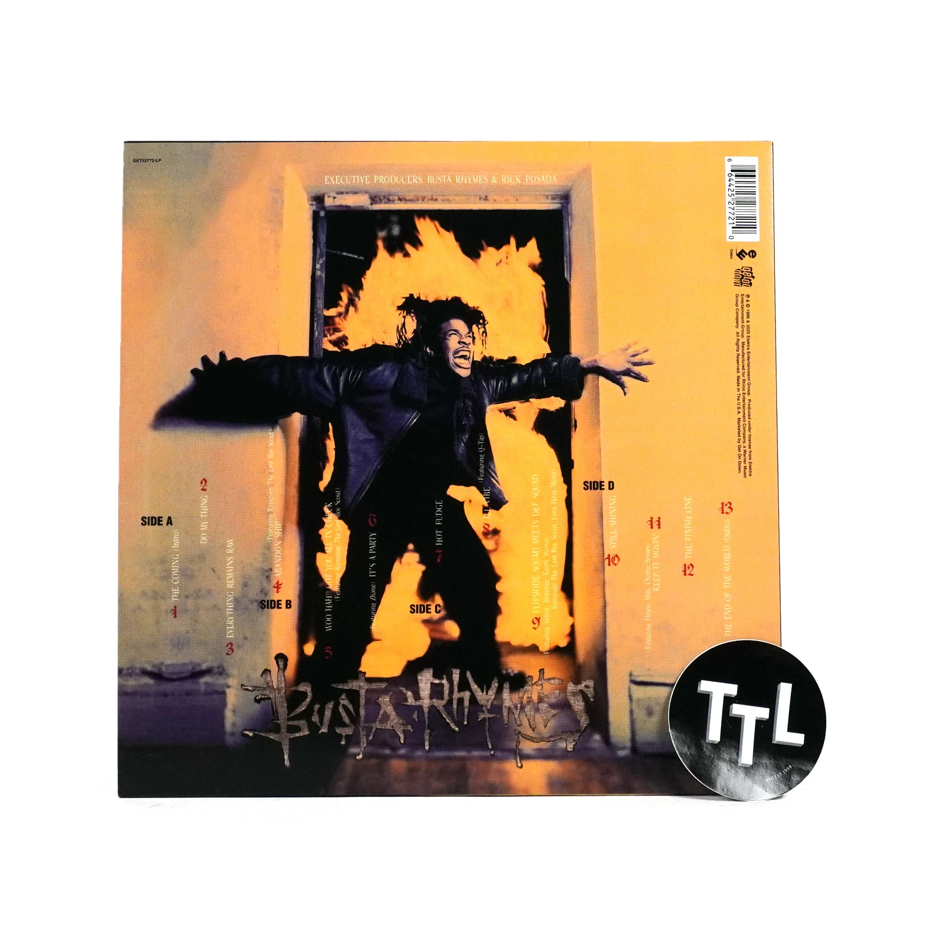 Busta Rhymes: The Coming (Colored Vinyl) Vinyl 2LP - Image 3