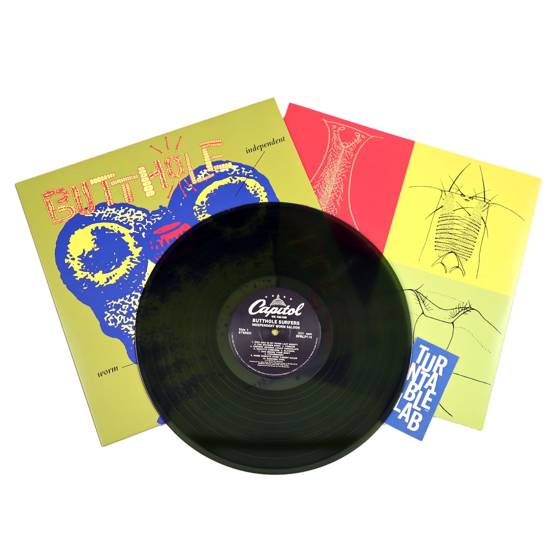 Butthole Surfers: Independent Worm Saloon (Swamp Colored Vinyl) Vinyl LP - Image 2