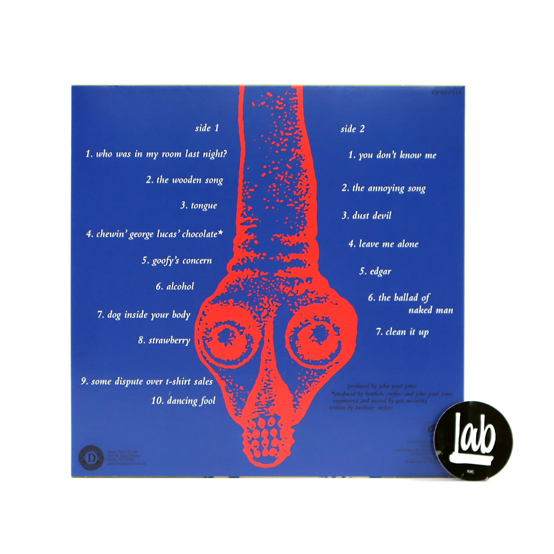Butthole Surfers: Independent Worm Saloon (Swamp Colored Vinyl) Vinyl LP - Image 3