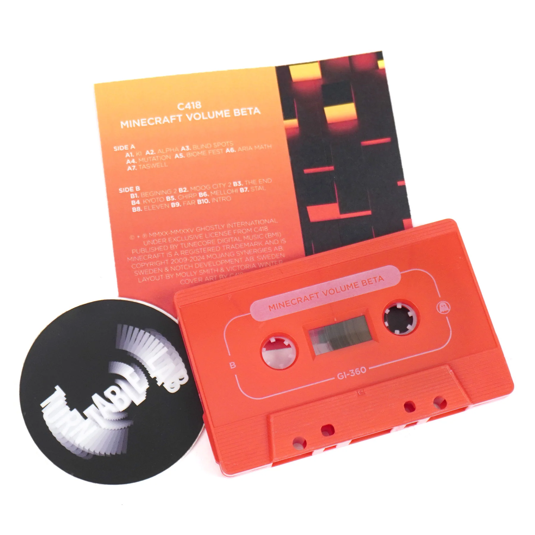 C418: Minecraft Volume Alpha + Volume Beta 2xCassette Boxset - Image 4