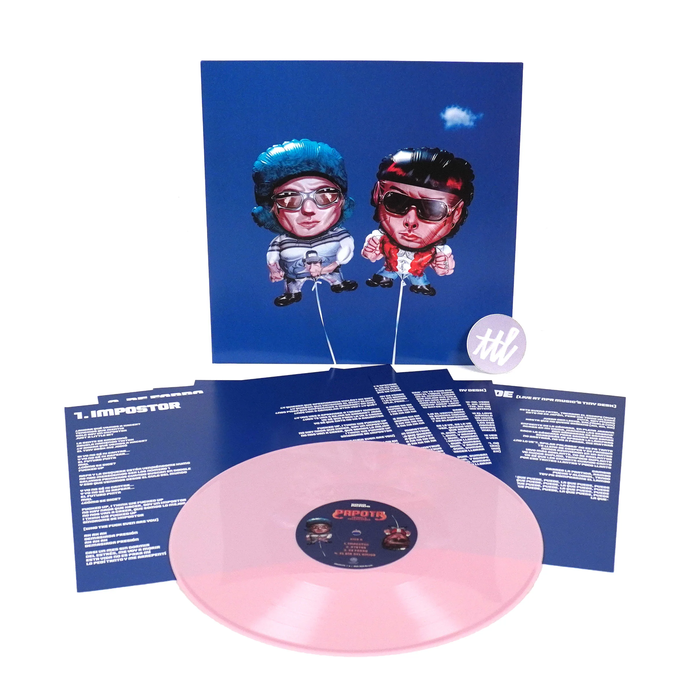 Ca7riel & Paco Amoroso: Papota (Colored Vinyl) Vinyl LP - Image 2