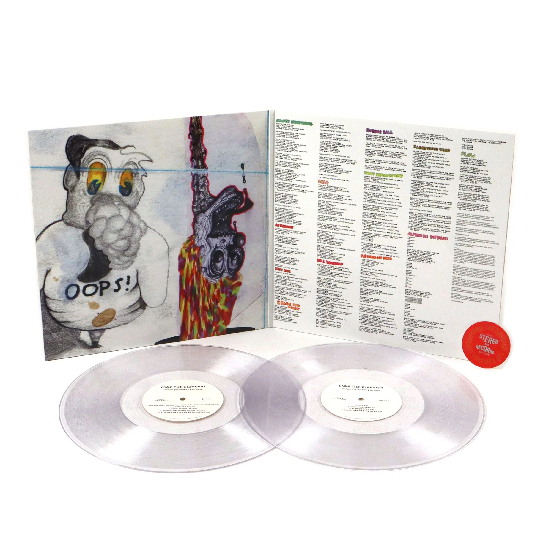 Cage The Elephant: Thank You Happy Birthday (Colored Vinyl) Vinyl 2LP - Image 2