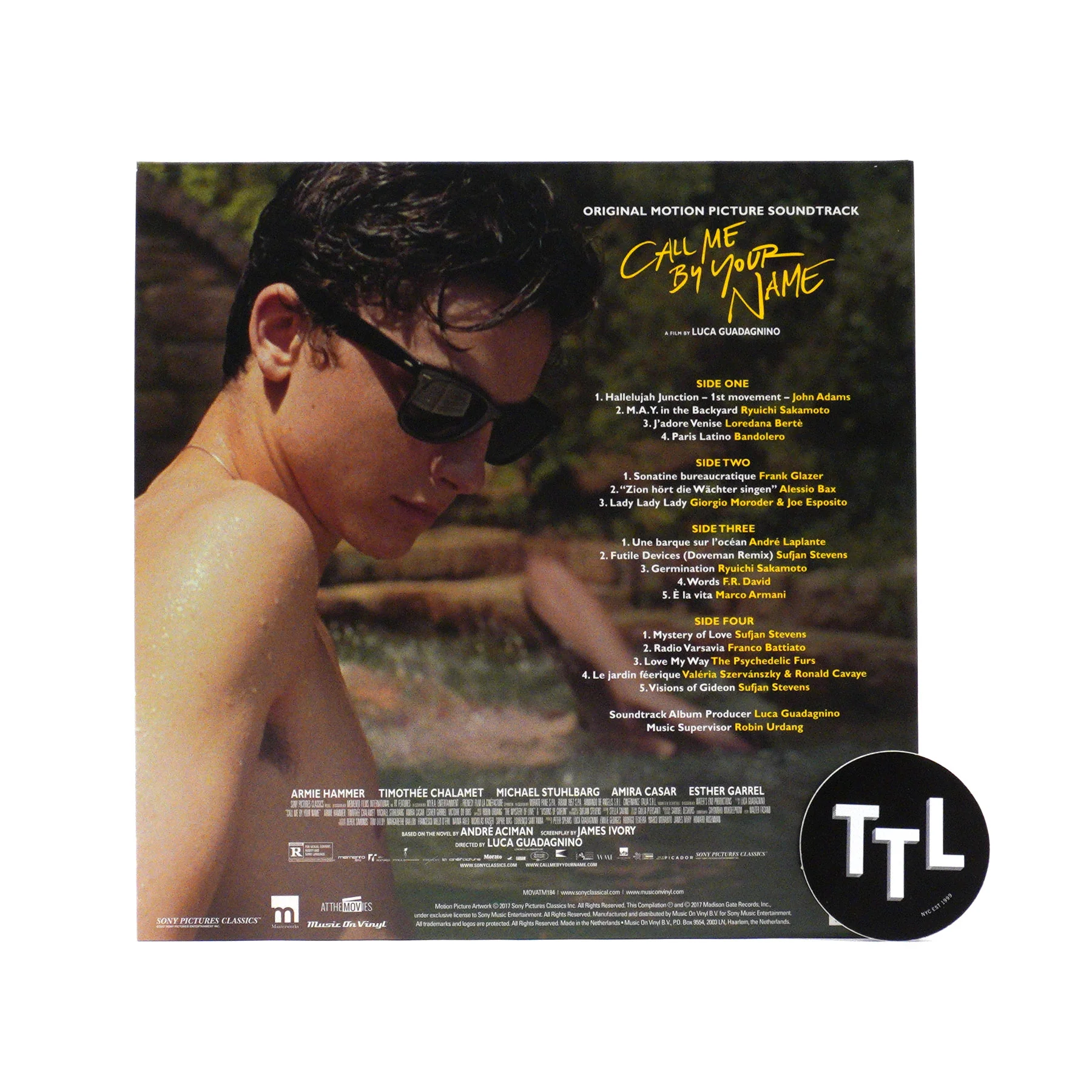 Call Me By Your Name: Soundtrack (180g, Pink Colored Vinyl) Vinyl 2LP - Image 3