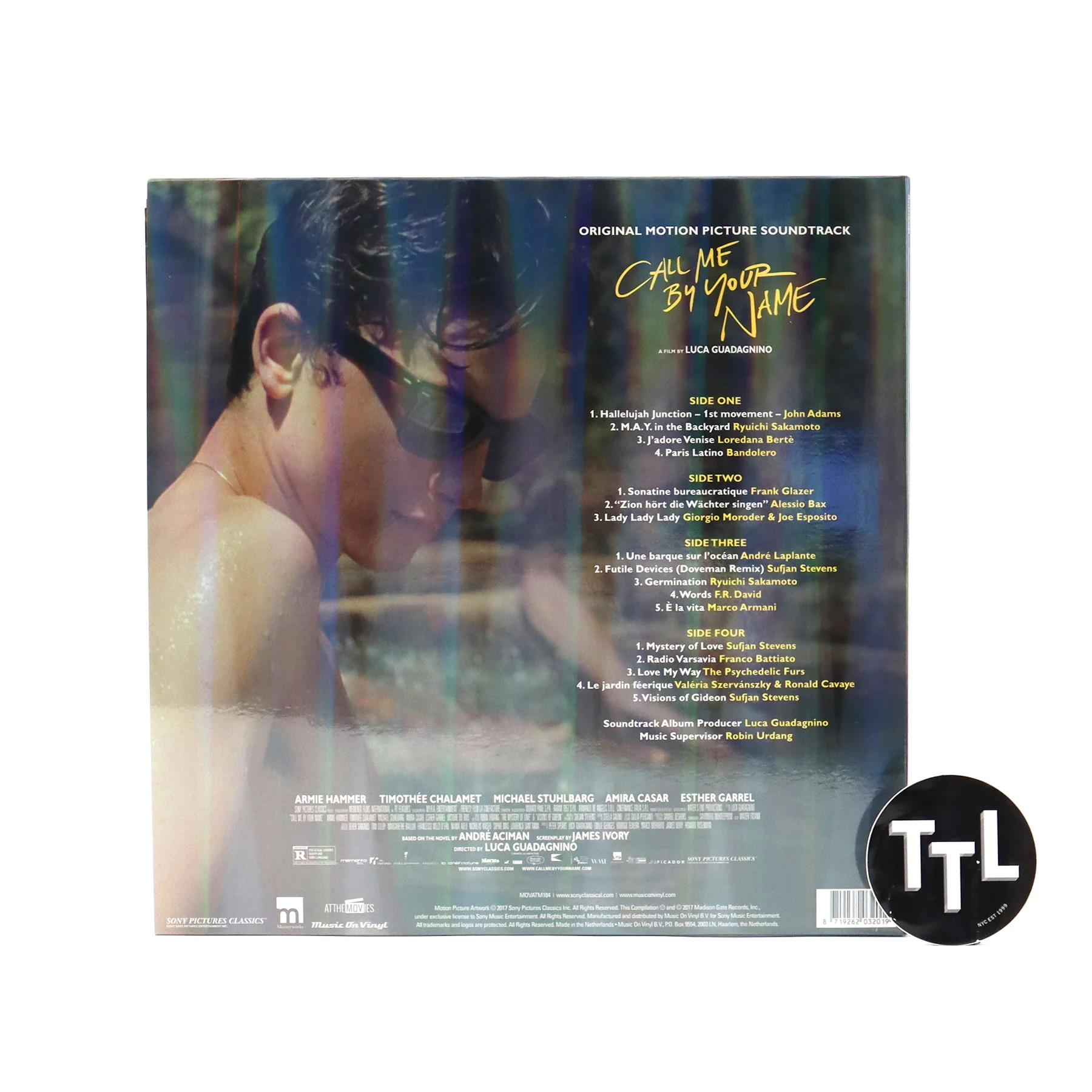Call Me By Your Name: Soundtrack (180g, Purple Colored Vinyl) Vinyl 2LP - Image 3