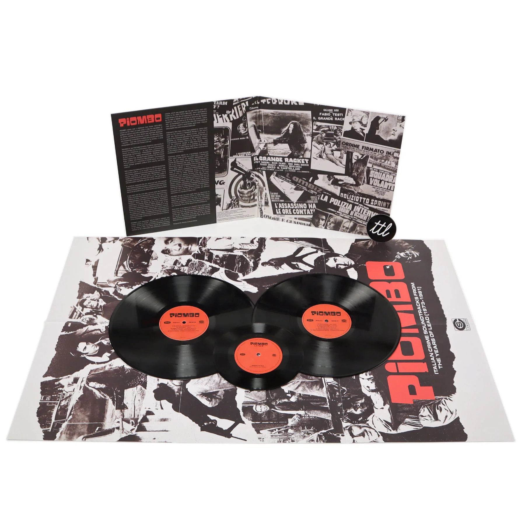 CAM Sugar: Piombo - Crime-Funk Sound Of Italian Cinema 1973-81 Vinyl 2LP+7" - Image 2