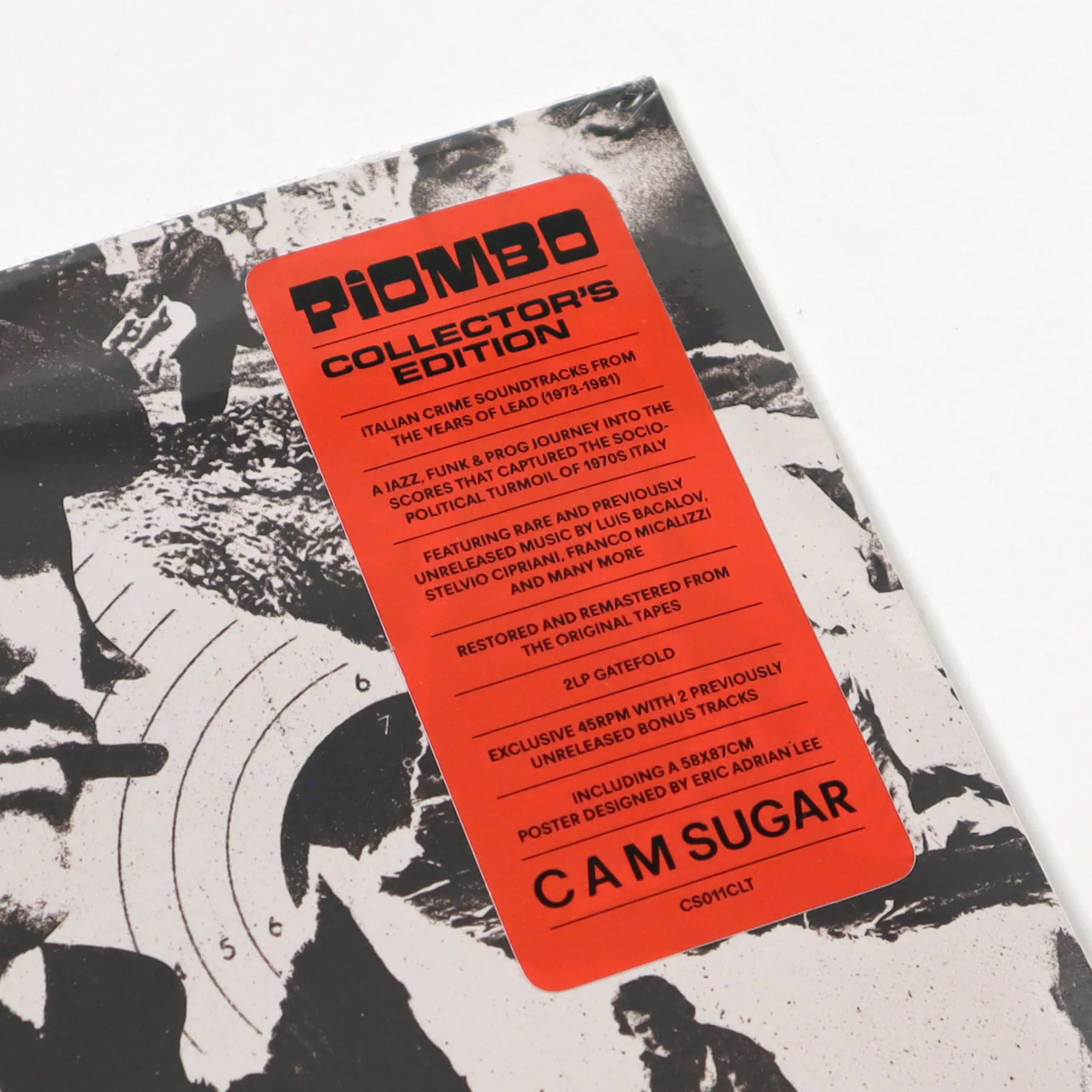 CAM Sugar: Piombo - Crime-Funk Sound Of Italian Cinema 1973-81 Vinyl 2LP+7" - Image 4