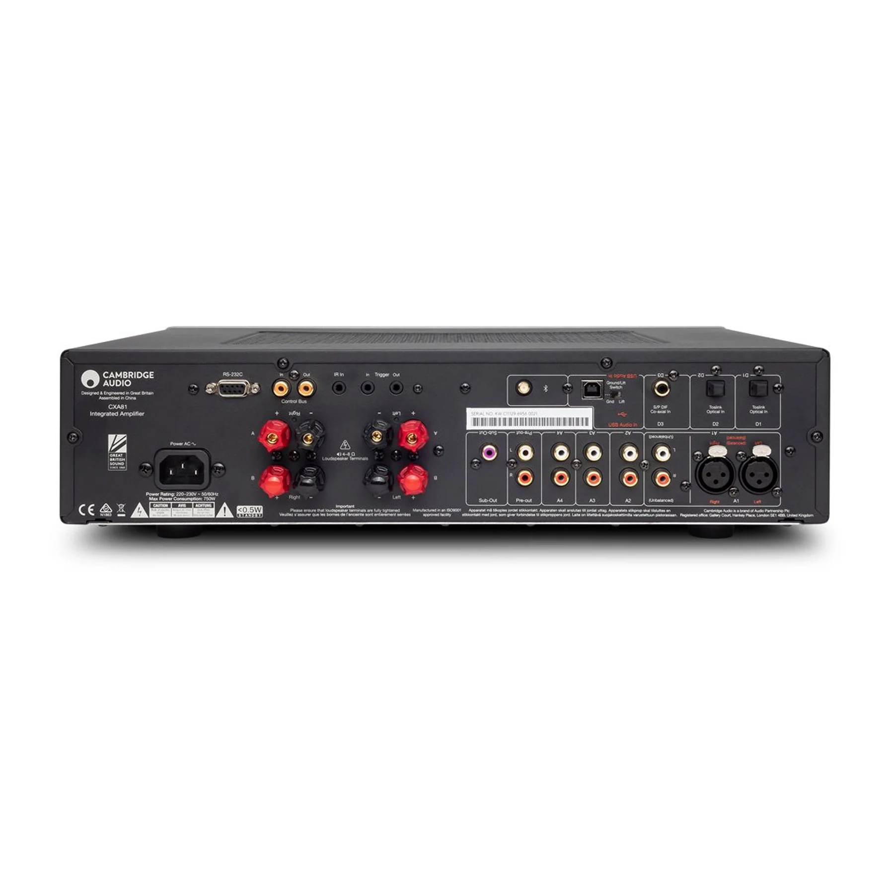 Cambridge Audio: CXA81 MKII Amplifier w/ Bluetooth - Image 4
