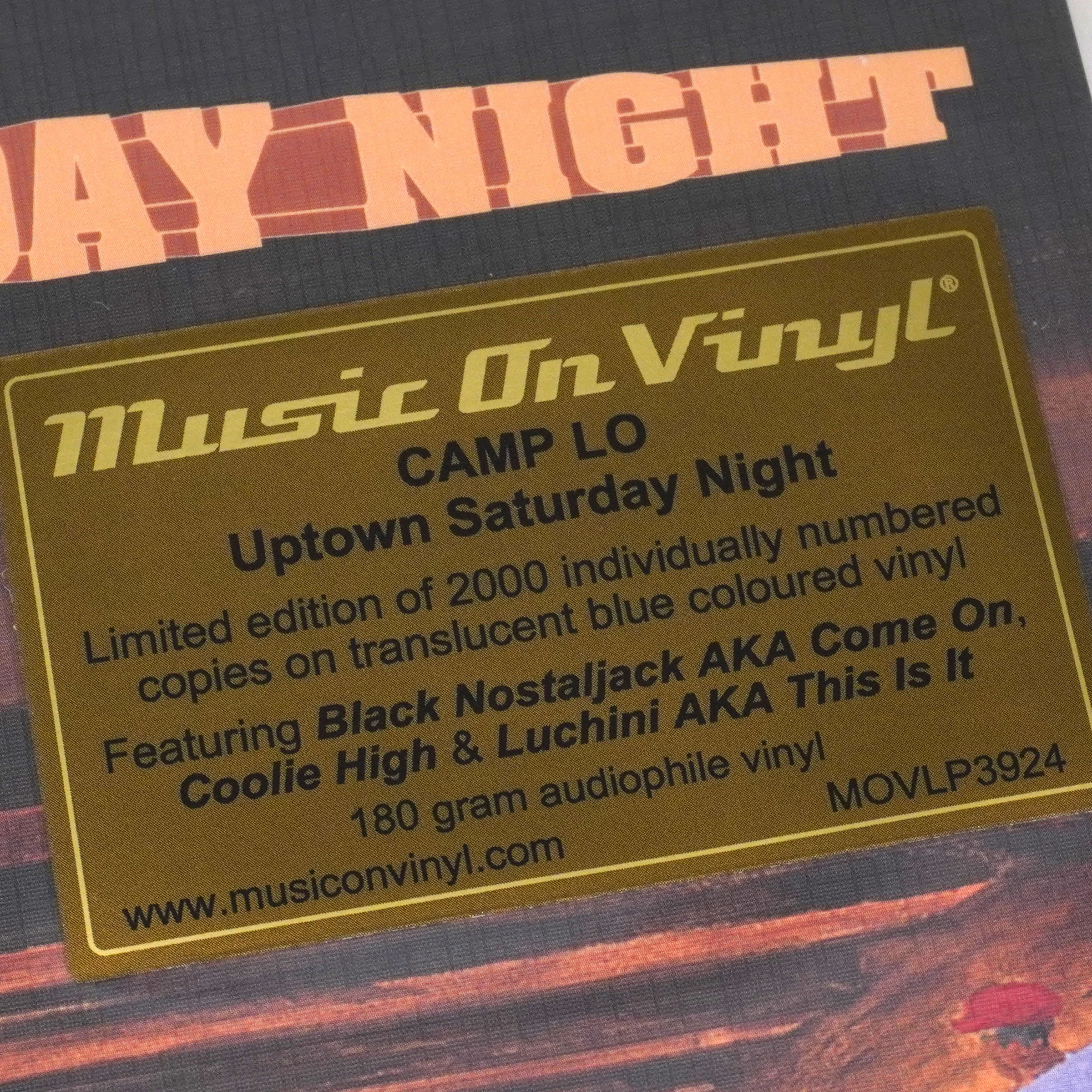 Camp Lo: Uptown Saturday Night (180g, Colored Vinyl) Vinyl 2LP - Image 4