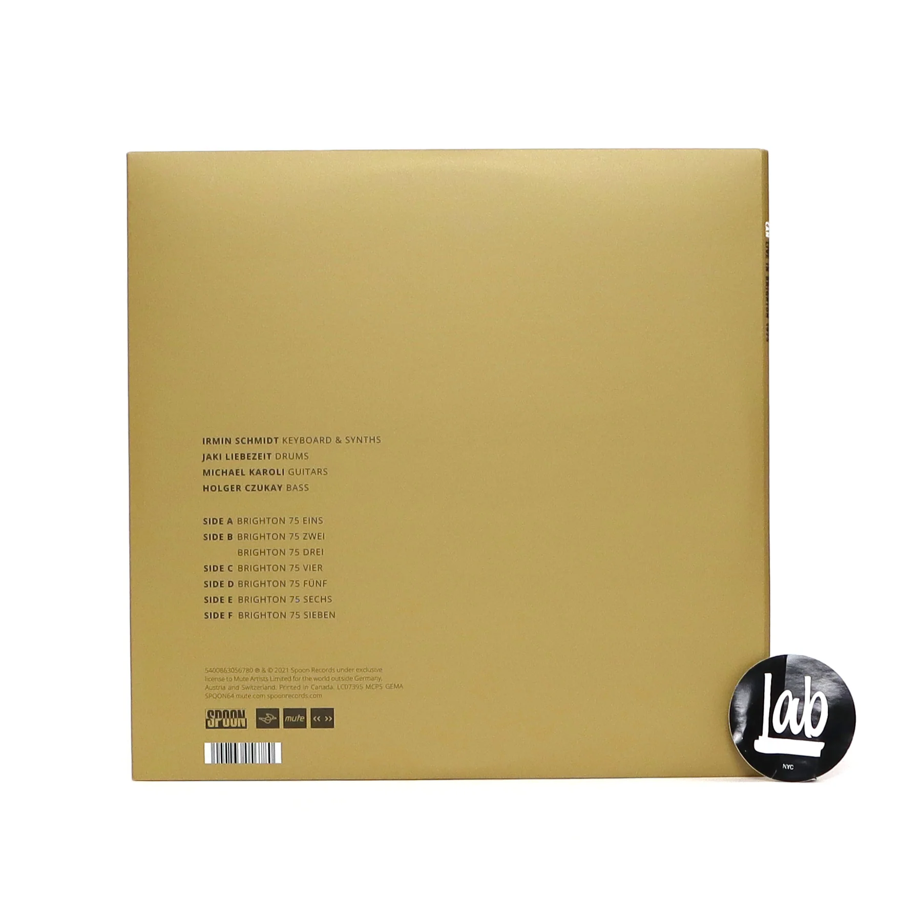 Can: Live In Brighton 1975 (Colored Vinyl) Vinyl LP - Image 3