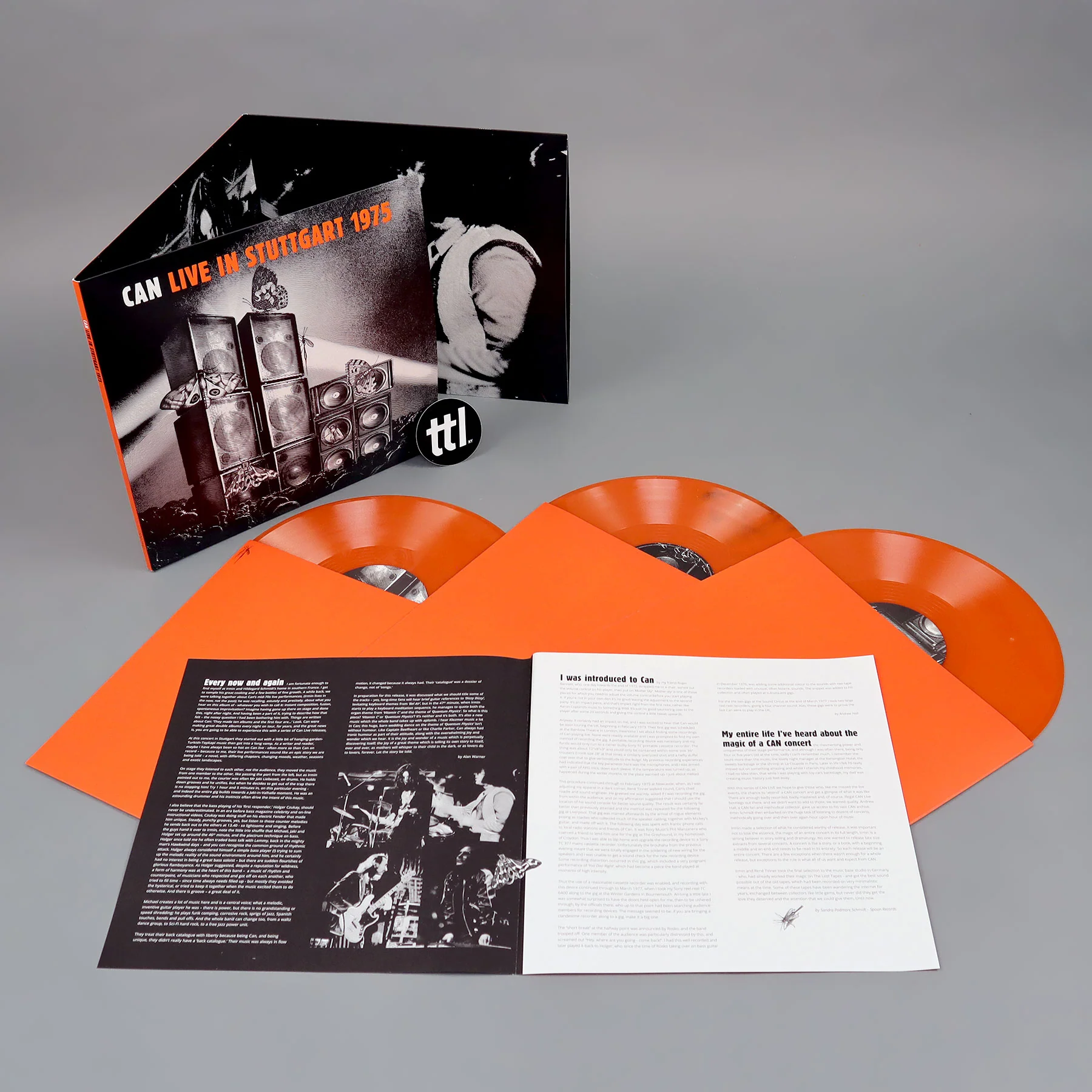 Can: Live In Stuttgart 1975 (Colored Vinyl) Vinyl 3LP - Image 4