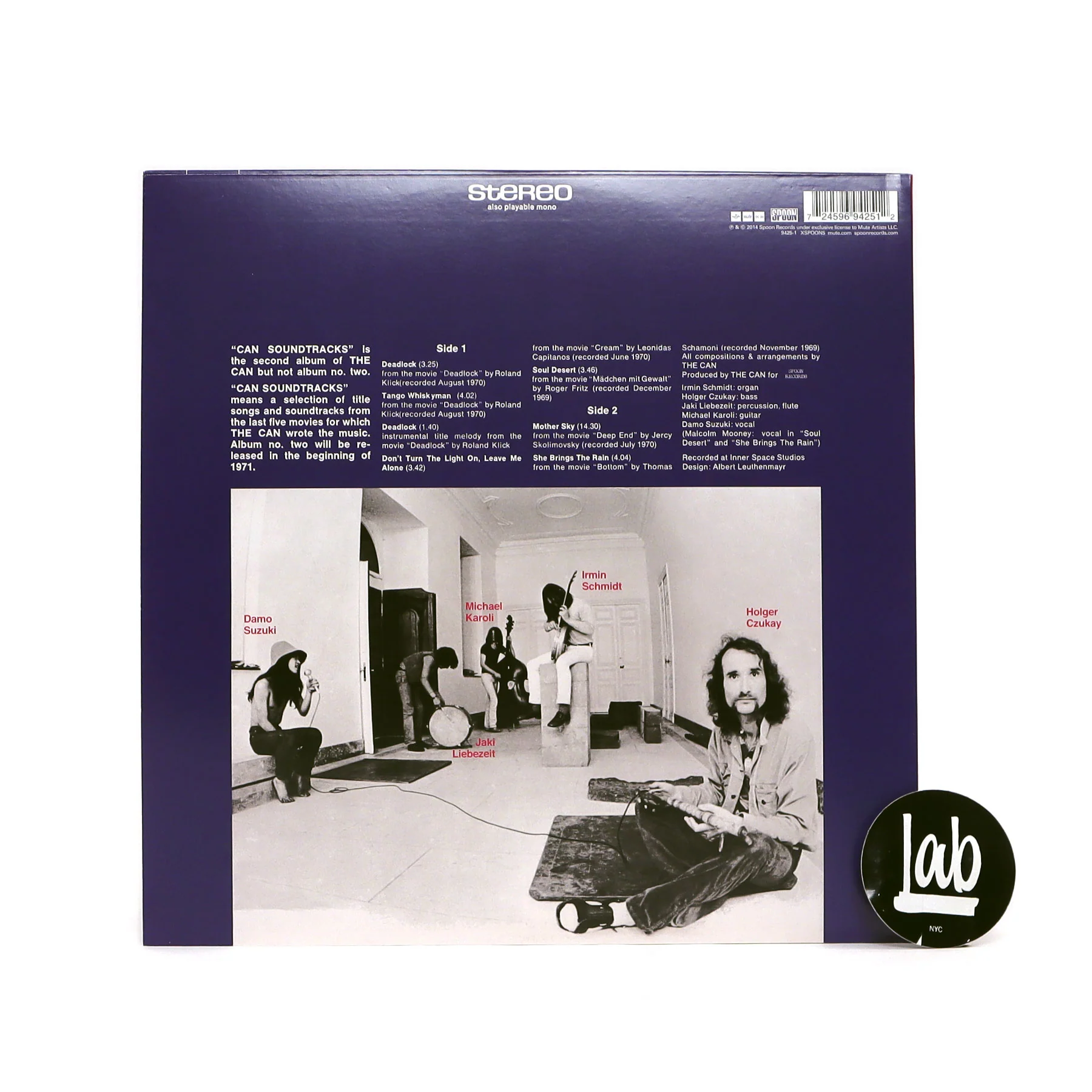 Can: Soundtracks (Colored Vinyl) Vinyl LP - Image 3