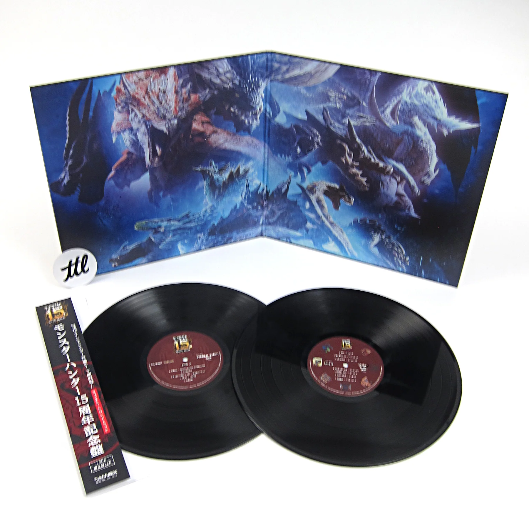 Capcom Sound Team: Monster Hunter Soundtrack - 15th Anniversary (180g, Japan Import) Vinyl 2LP - Image 2