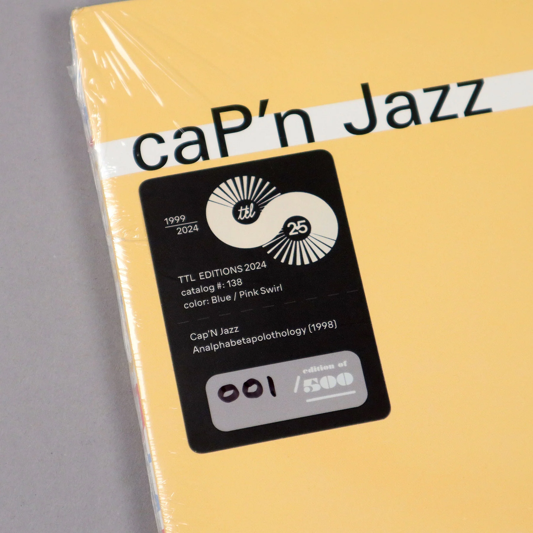 Cap'n Jazz: Analphabeta-polothology (Colored Vinyl) Vinyl 2LP - Turntable Lab Exclusive - Image 5