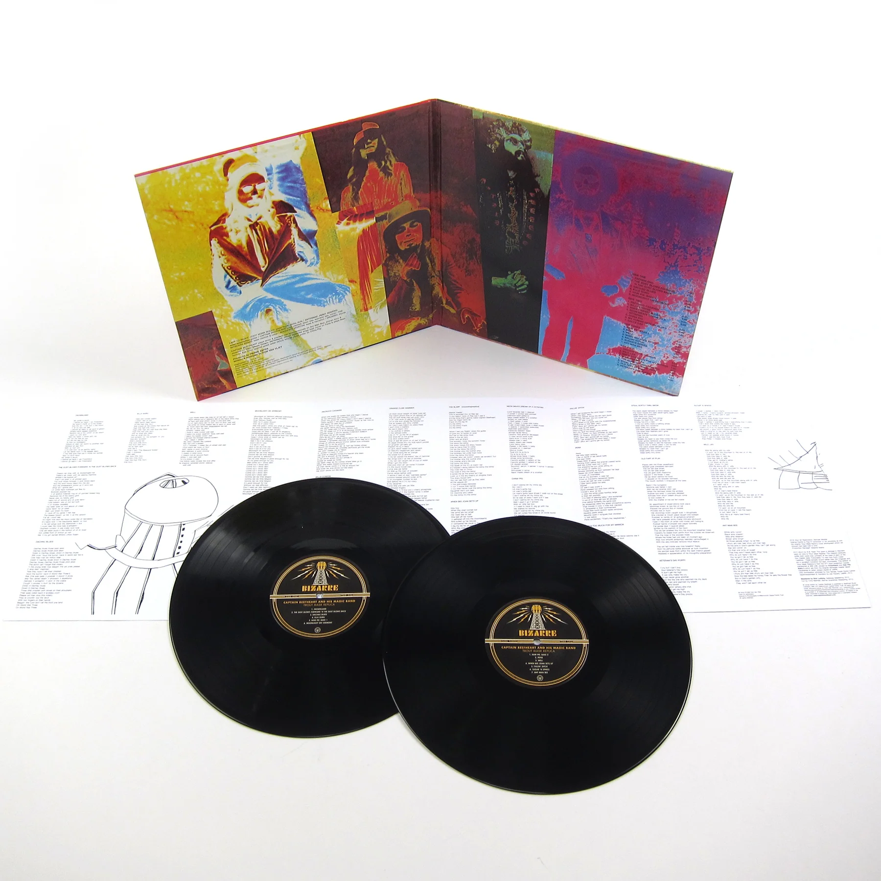 Captain Beefheart And His Magic Band: Trout Mask Replica (180g) Vinyl 2LP - Image 2