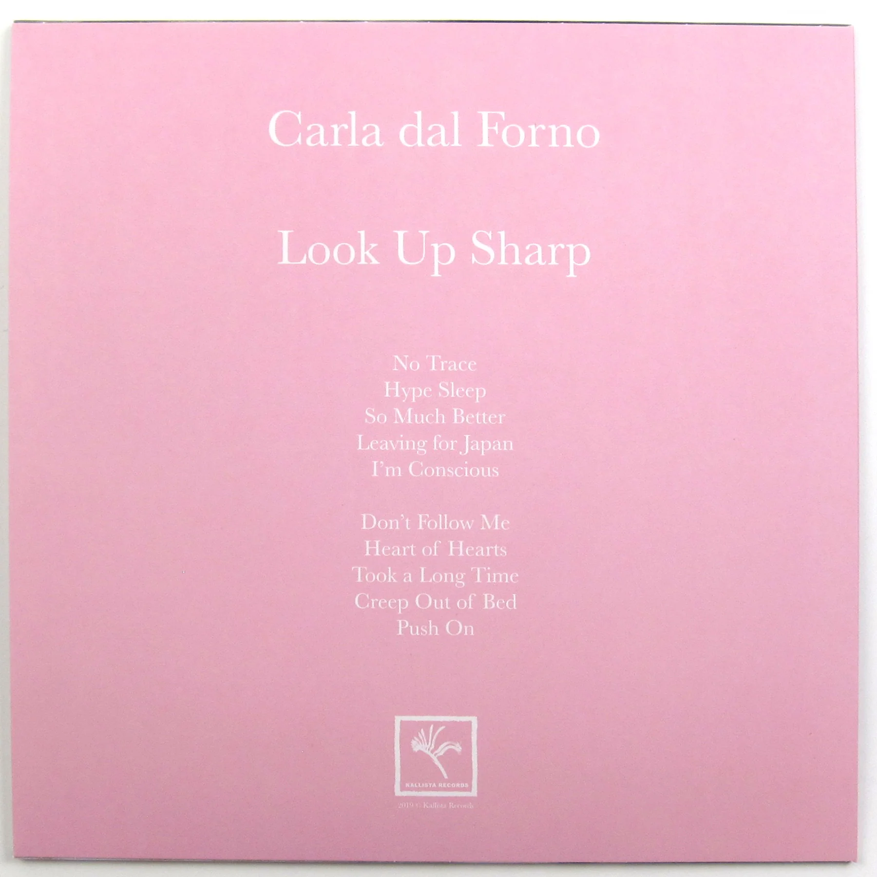 Carla Dal Forno: Look Up Sharp Vinyl LP - Image 3