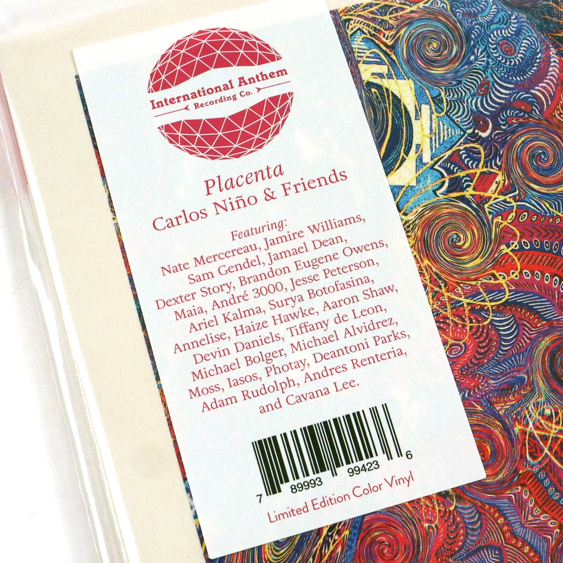 Carlos Nino & Friends: Placenta (Colored Vinyl) Vinyl 2LP - Image 4