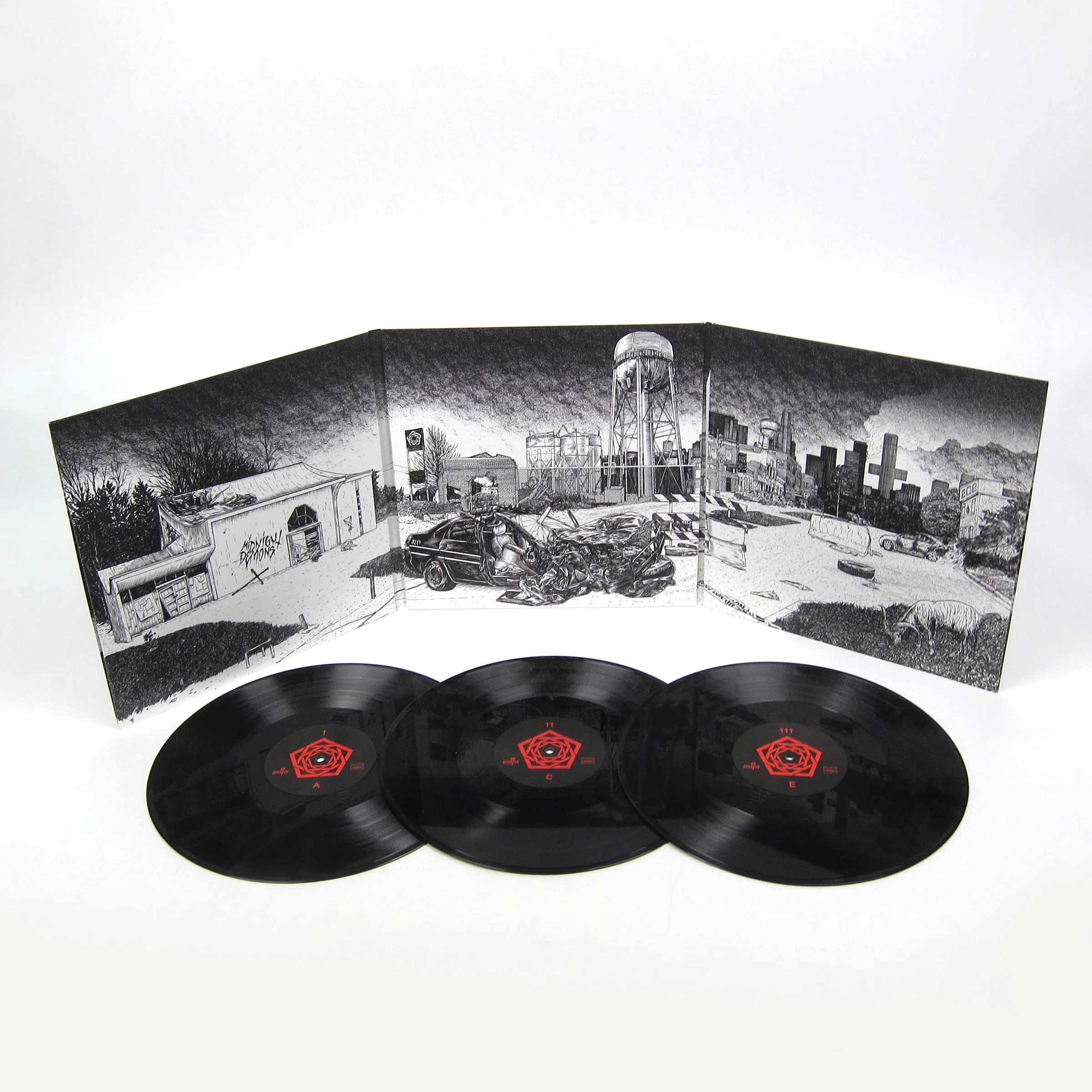 Carpenter Brut: Trilogy Vinyl 3LP - Image 2
