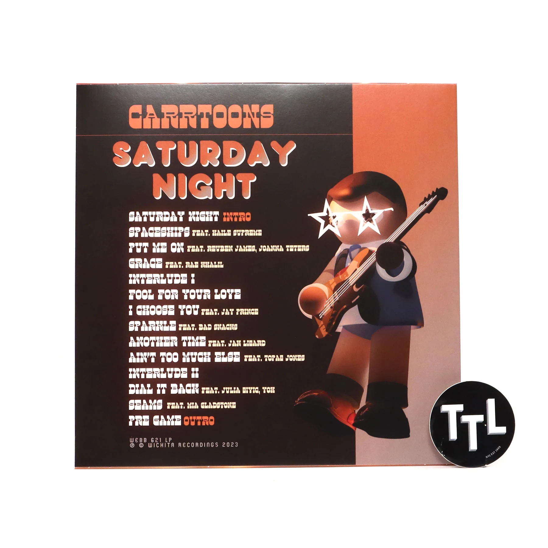 Carrtoons: Saturday Night (Colored Vinyl) Vinyl LP - Image 3