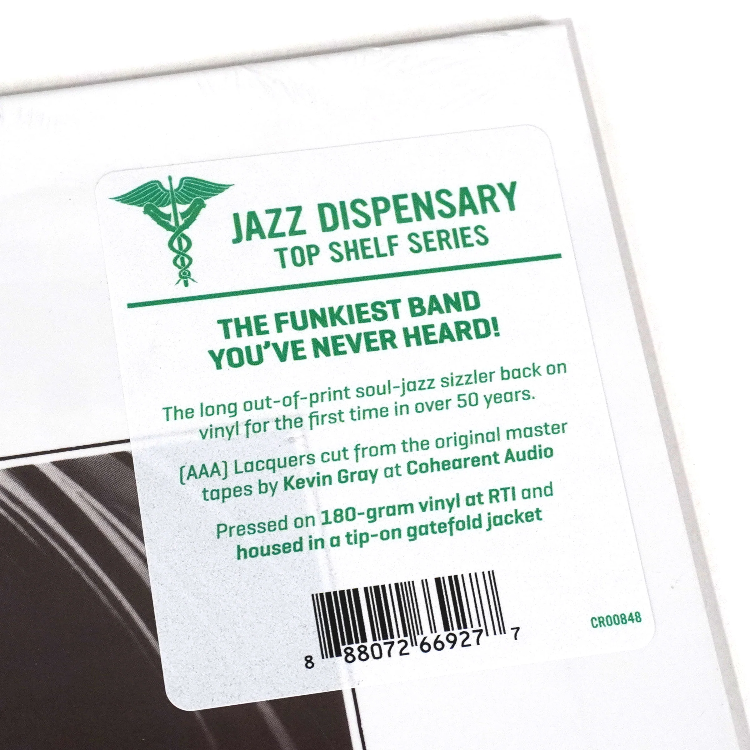 Catalyst: Perception (180g, Jazz Dispensary Top Shelf) Vinyl LP - Image 3