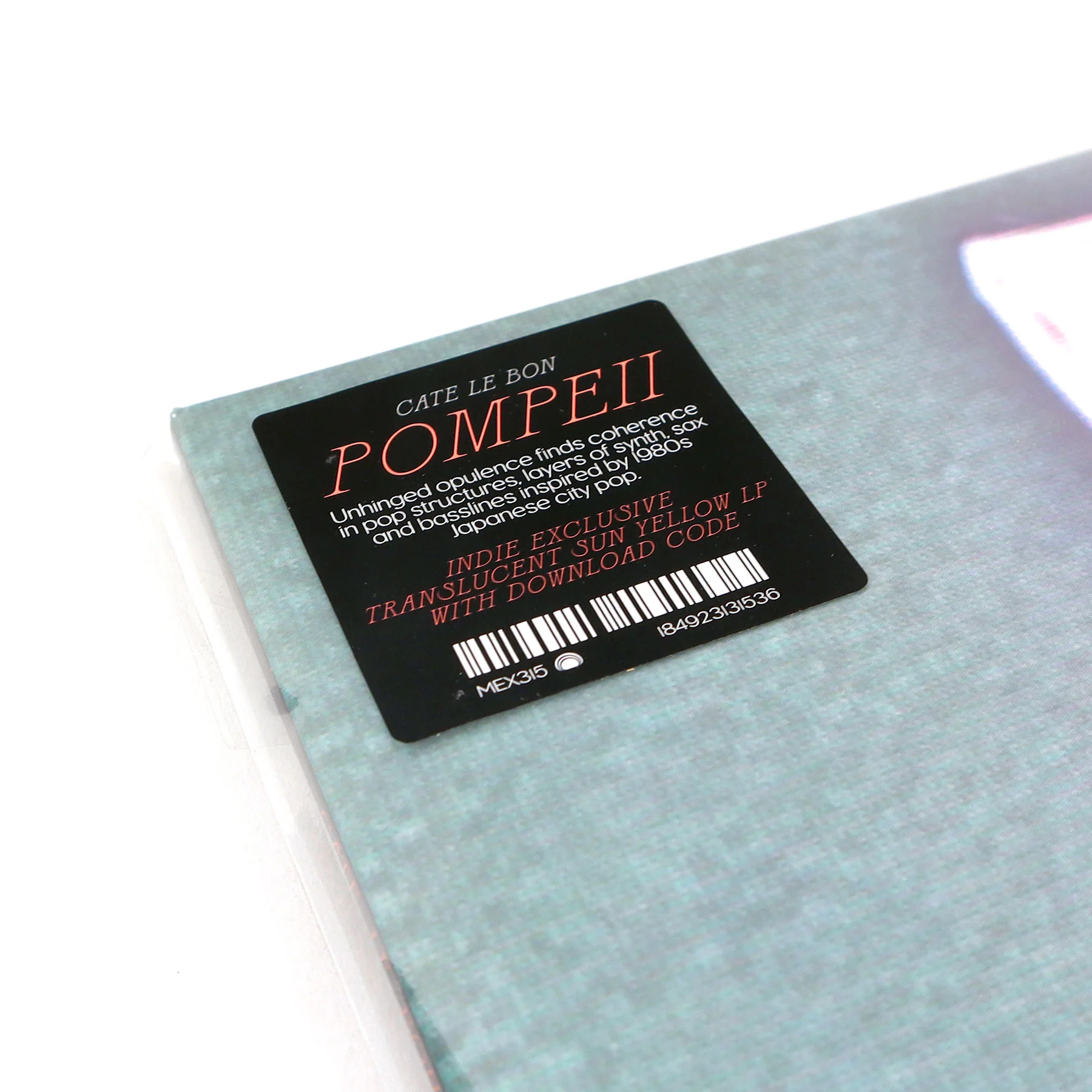 Cate Le Bon: Pompeii (Indie Exclusive Colored Vinyl) Vinyl LP - Image 4