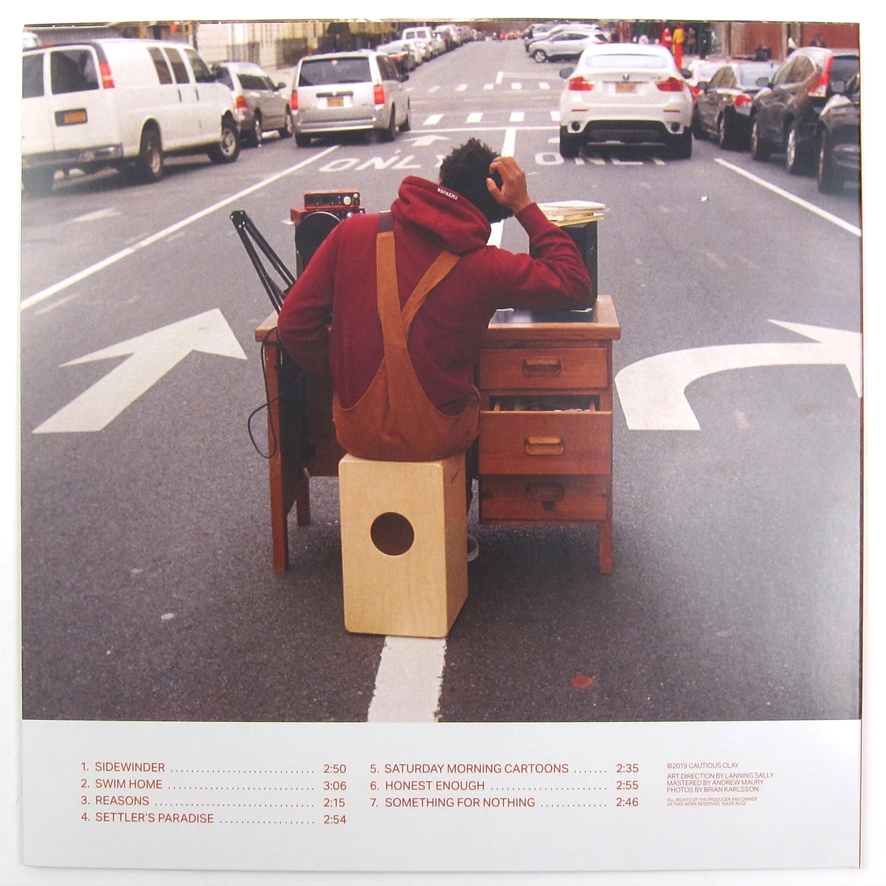 Cautious Clay: Table of Context  (Colored Vinyl) Vinyl LP - Image 3