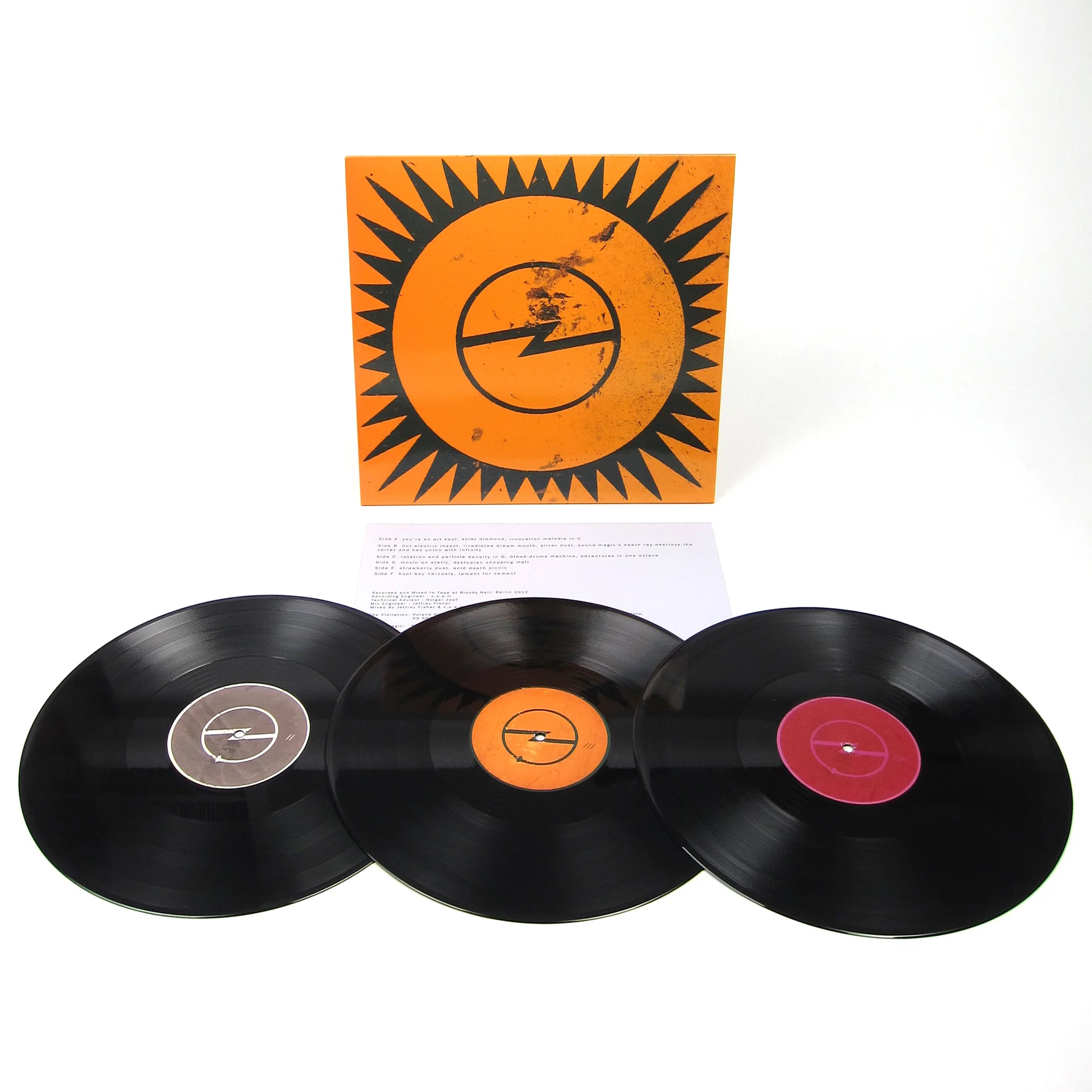 Cavern Of Anti-Matter: Blood-Drums Vinyl 3LP - Image 2