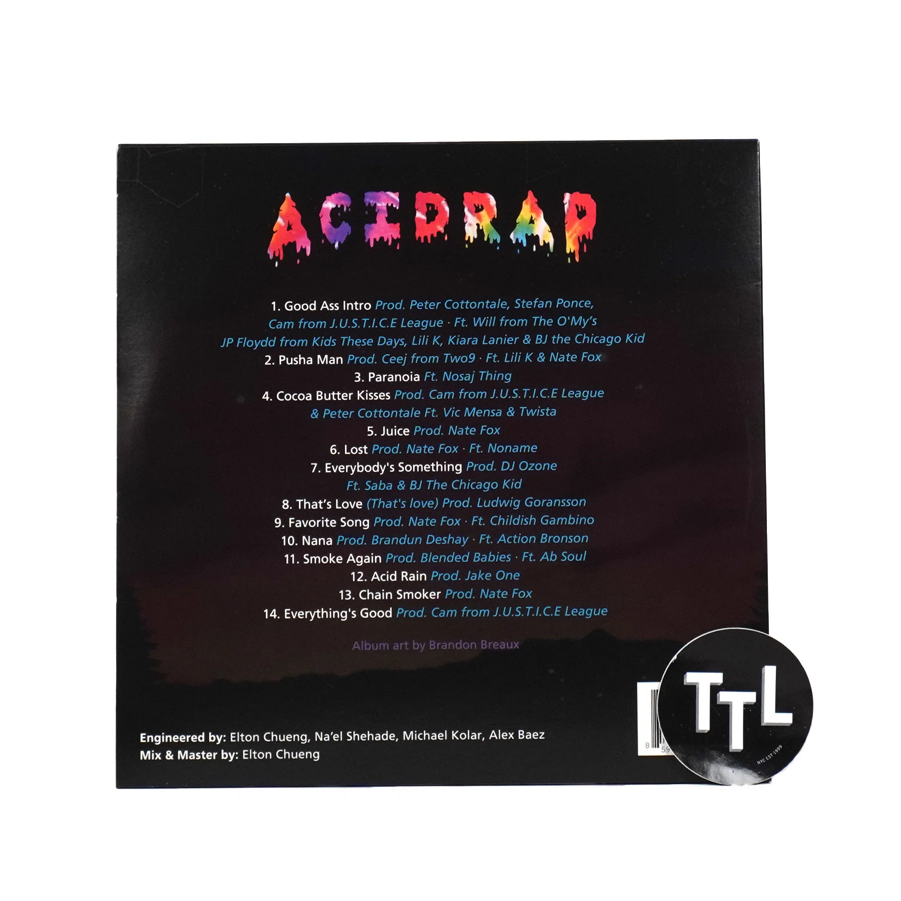 Chance The Rapper: Acid Rap - 10th Anniversary Edition Vinyl 2LP - Image 3