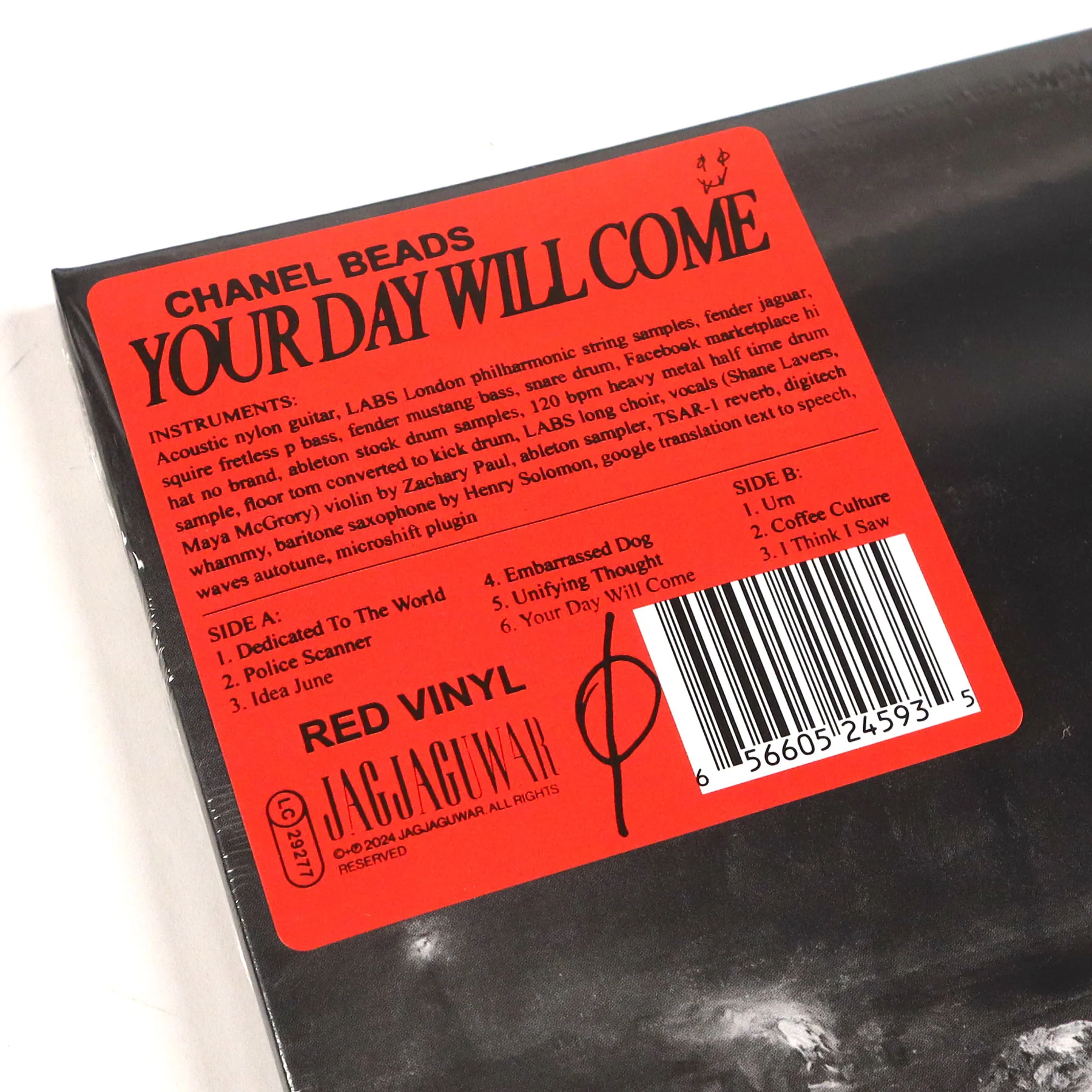 Chanel Beads: Your Day Will Come (2024) (Colored Vinyl) Vinyl LP - Image 4