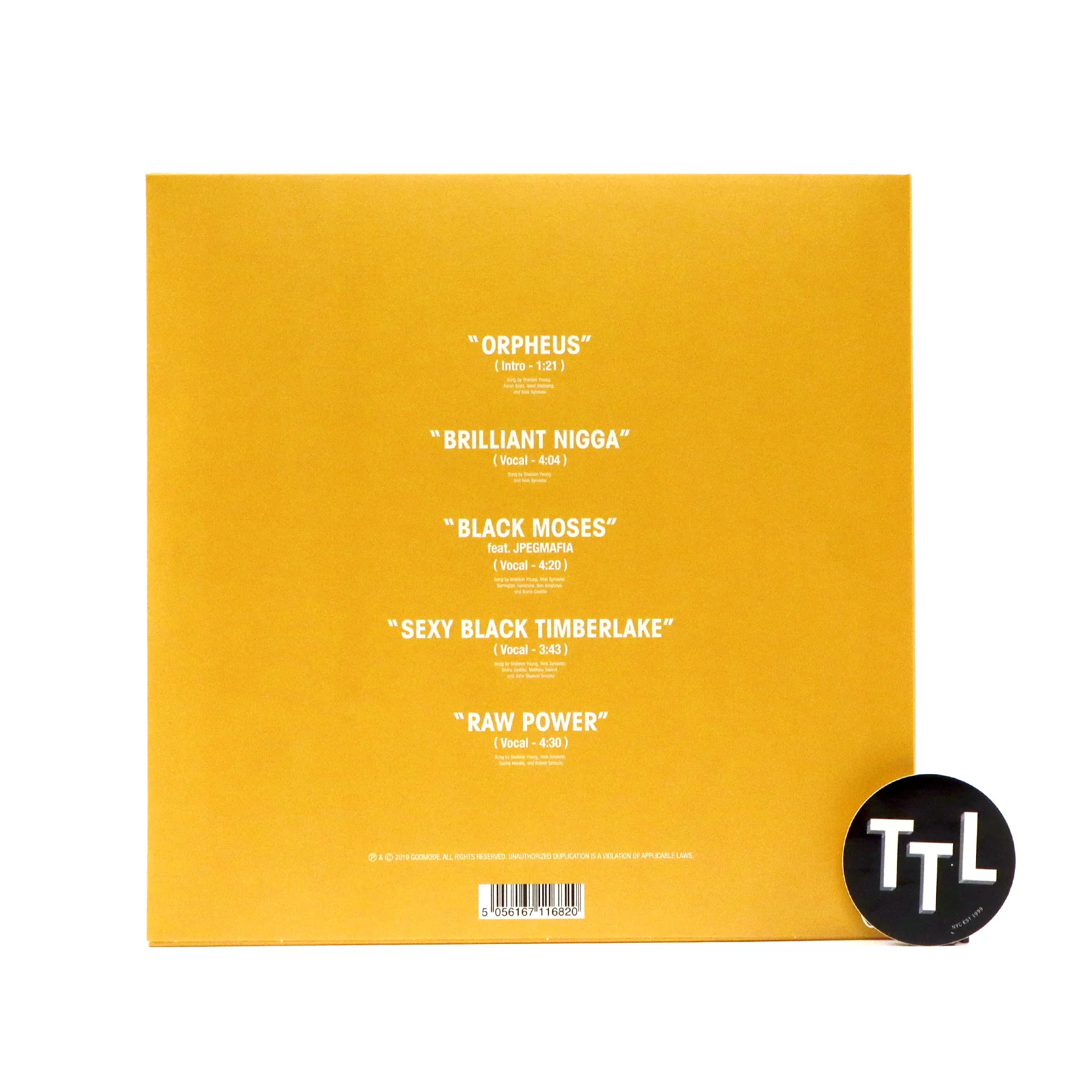 Channel Tres: Black Moses (feat. Jpegmafia) Vinyl LP - Image 3