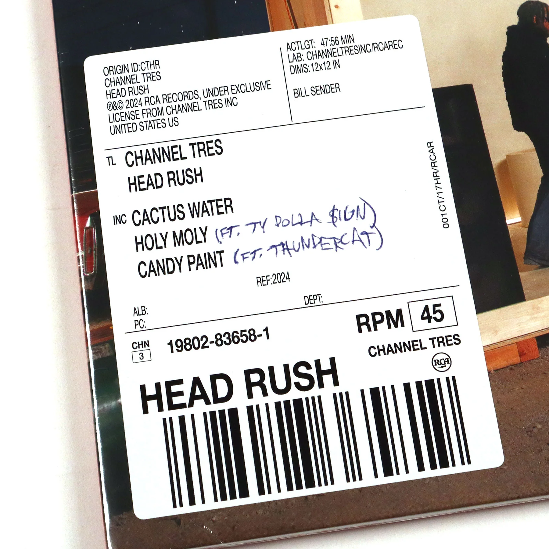 Channel Tres: Head Rush (Import) Vinyl 2LP - Image 4