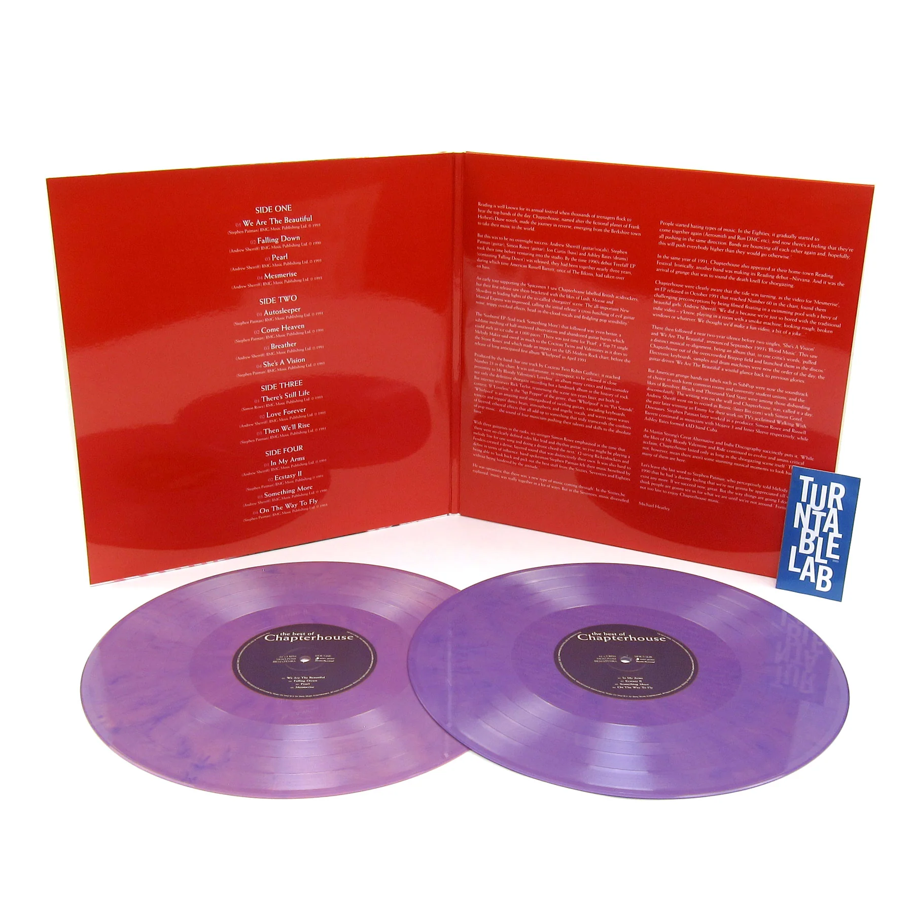 Chapterhouse: Best Of Chapterhouse (Music On Vinyl 180g Colored Vinyl) Vinyl 2LP - Image 2