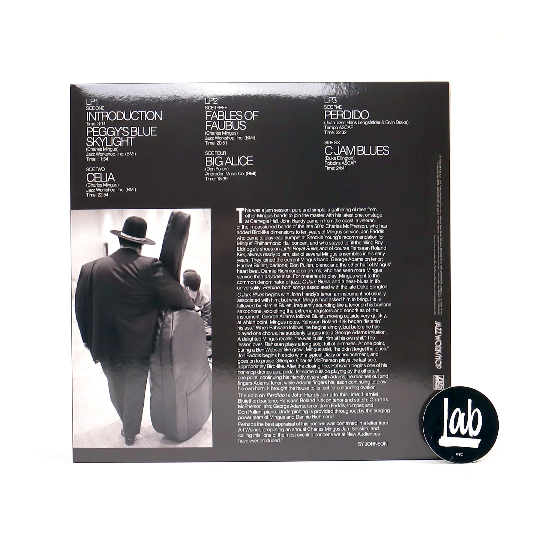 Charles Mingus: Mingus At Carnegie Hall (Run Out Groove) Vinyl 3LP - Image 3