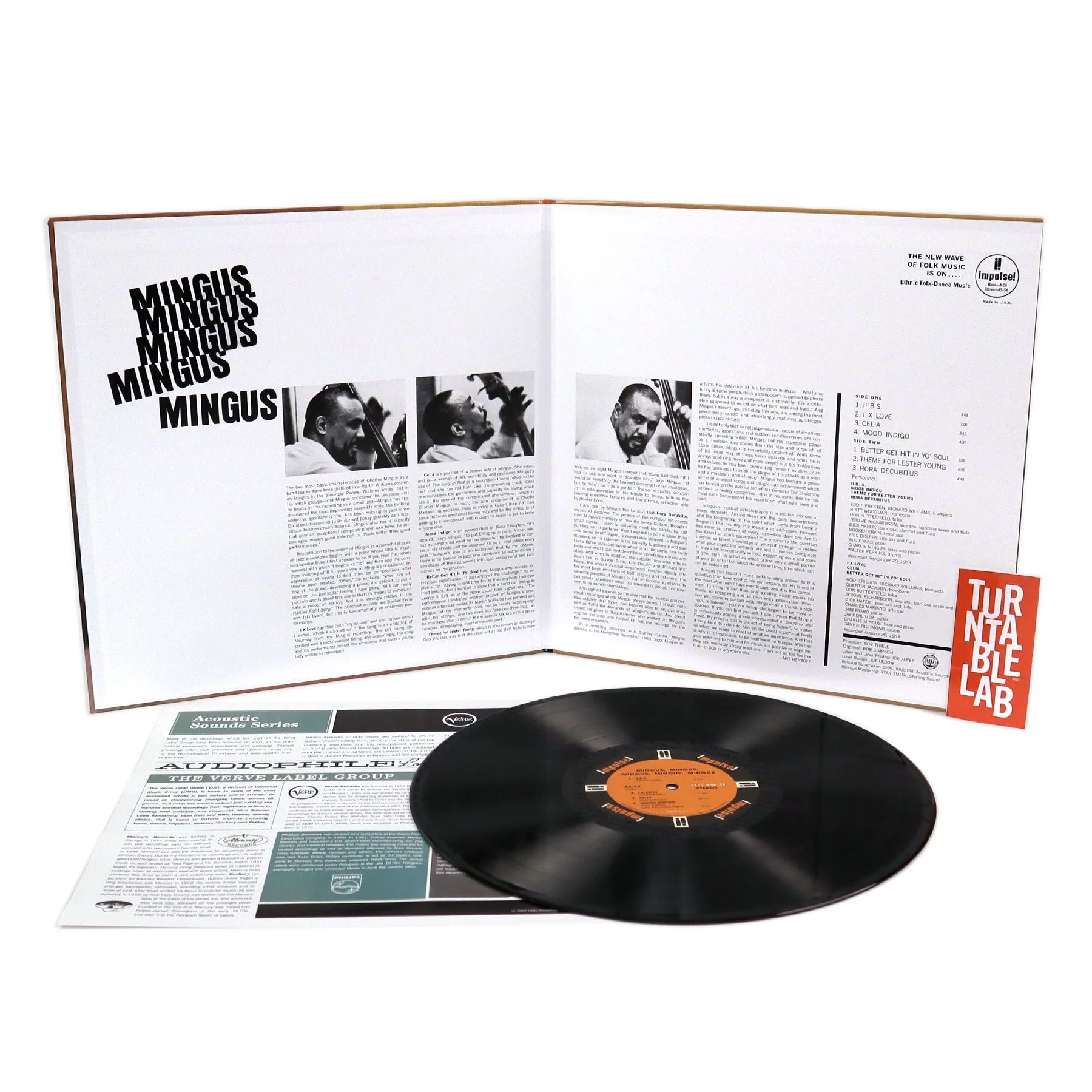 Charles Mingus: Mingus Mingus Mingus Mingus Mingus (Acoustic Sounds 180g) Vinyl LP - Image 2