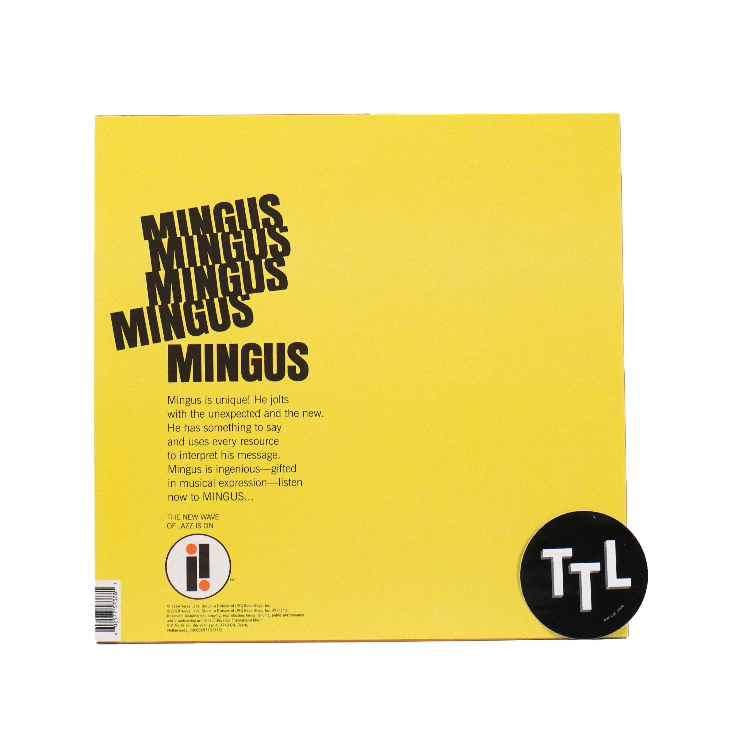 Charles Mingus: Mingus Mingus Mingus Mingus Mingus (Orange Colored Vinyl) Vinyl LP - Image 3