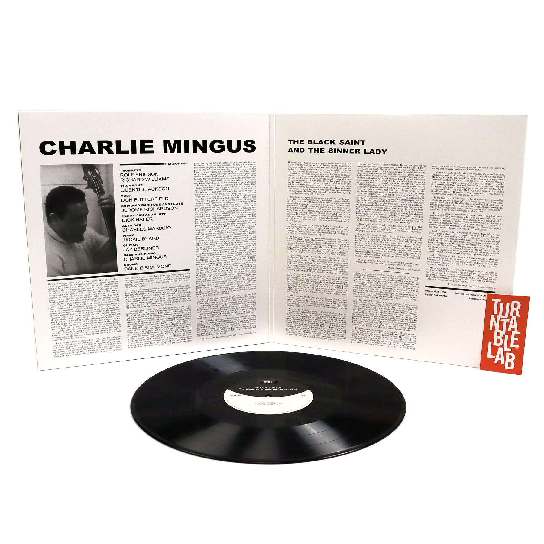 Charles Mingus: The Black Saint And The Sinner Lady (180g, UK Import) Vinyl LP - Image 2