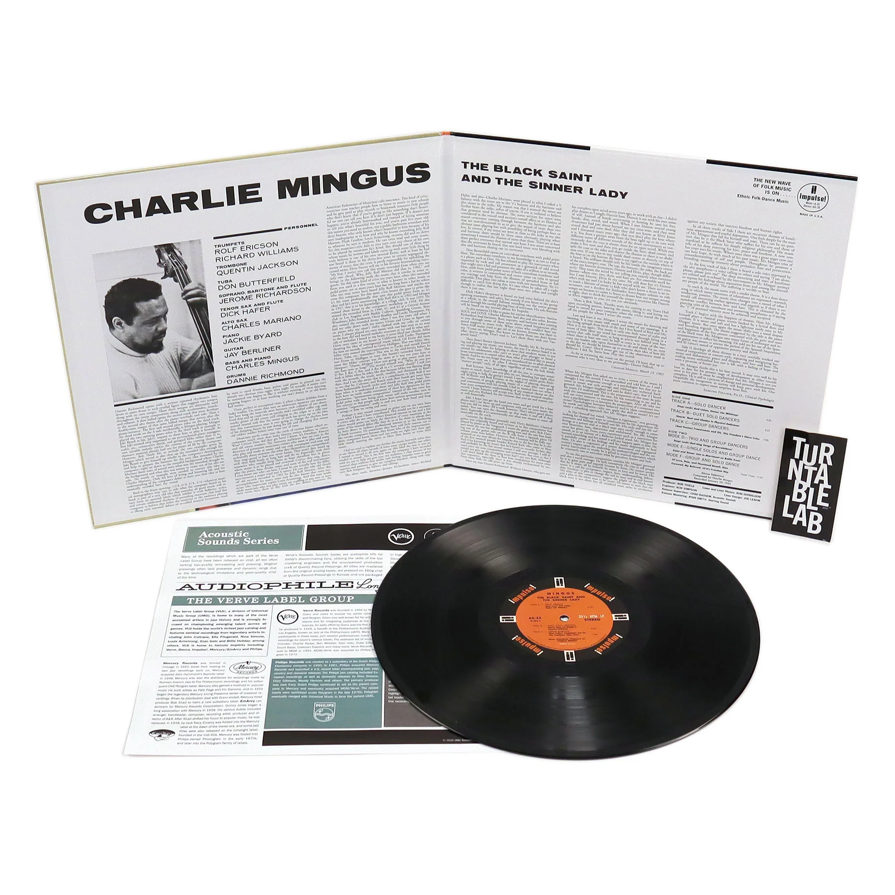 Charles Mingus: The Black Saint And The Sinner Lady (Acoustic Sounds 180g) Vinyl LP - Image 2