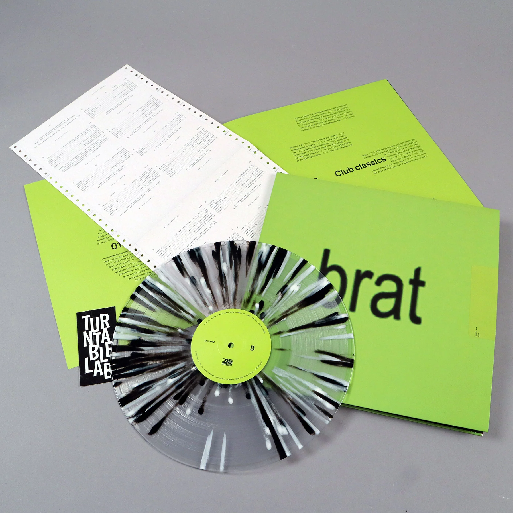 Charli XCX: Brat (Colored Vinyl) Vinyl LP - Turntable Lab Exclusive - Image 3