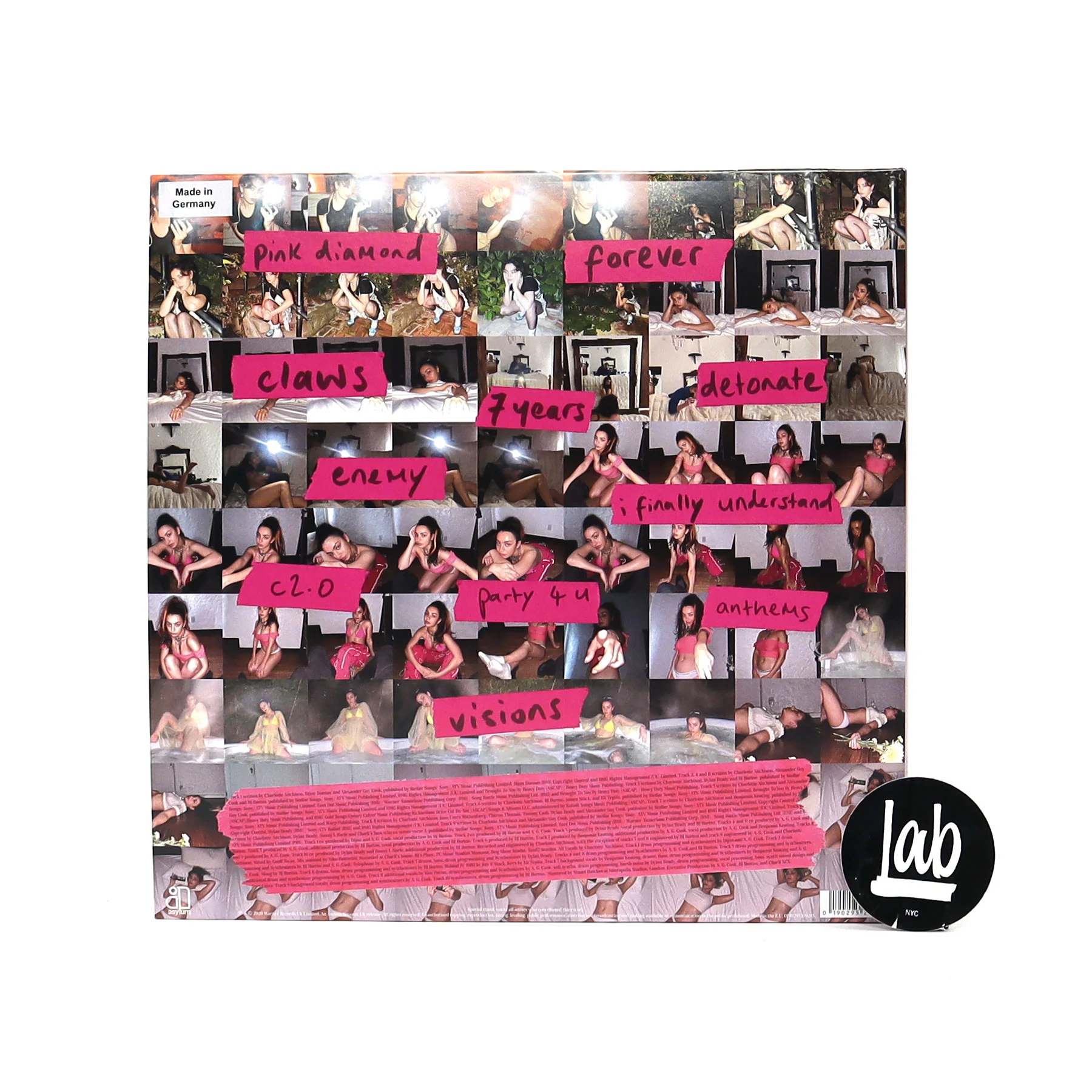 Charli XCX: How I'm Feeling Now (Clear Colored Vinyl) Vinyl LP - Image 3